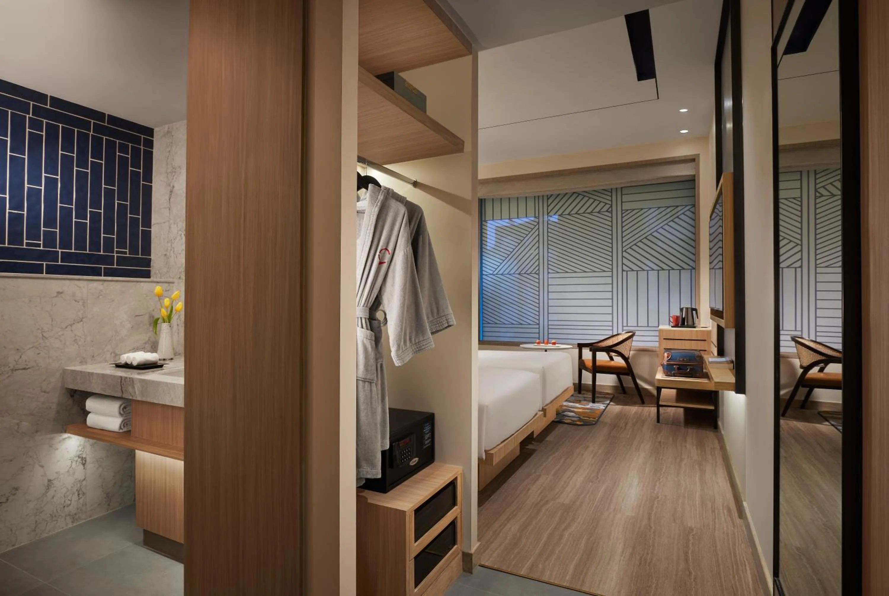 wardrobe in Hyatt Centric Ballygunge Kolkata