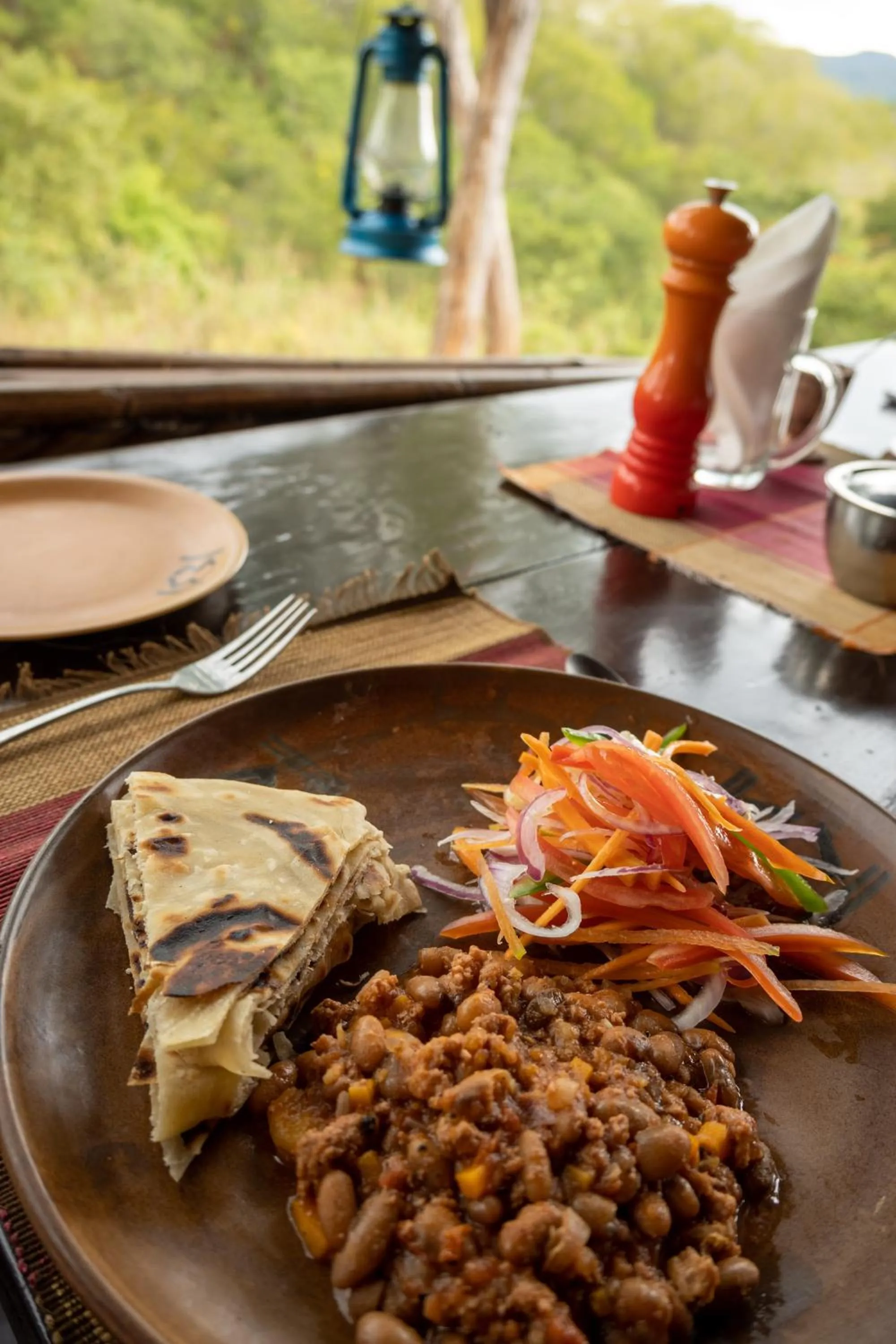 Restaurant/places to eat in Sable Mountain Lodge, A Tent with a View Safaris