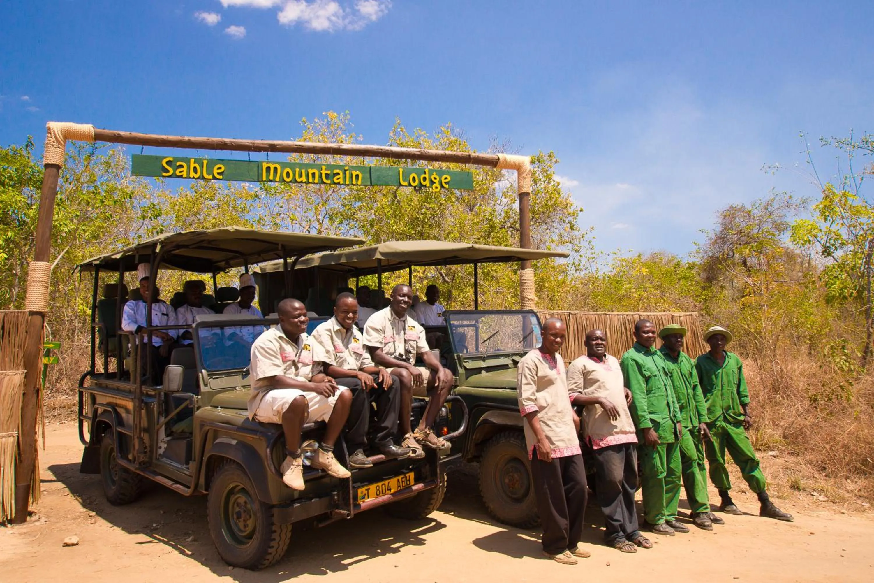 Staff in Sable Mountain Lodge, A Tent with a View Safaris