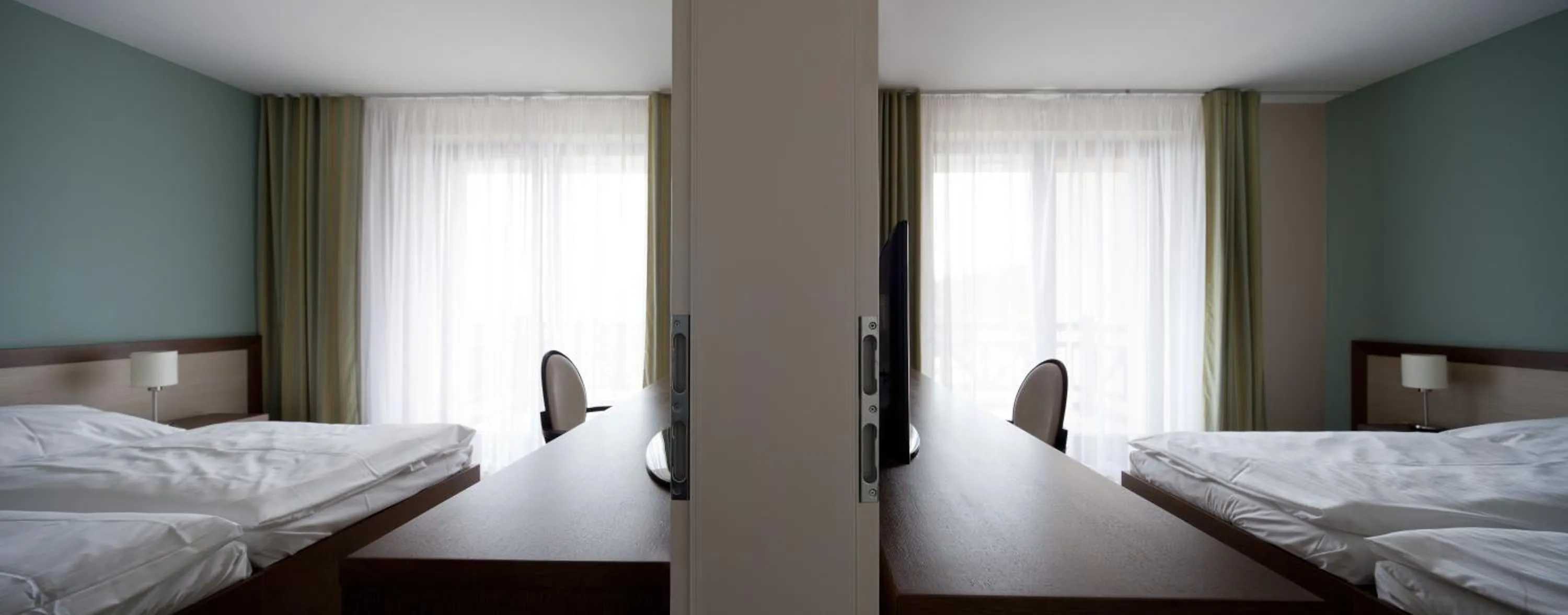 Bedroom, Bed in Hotel Green