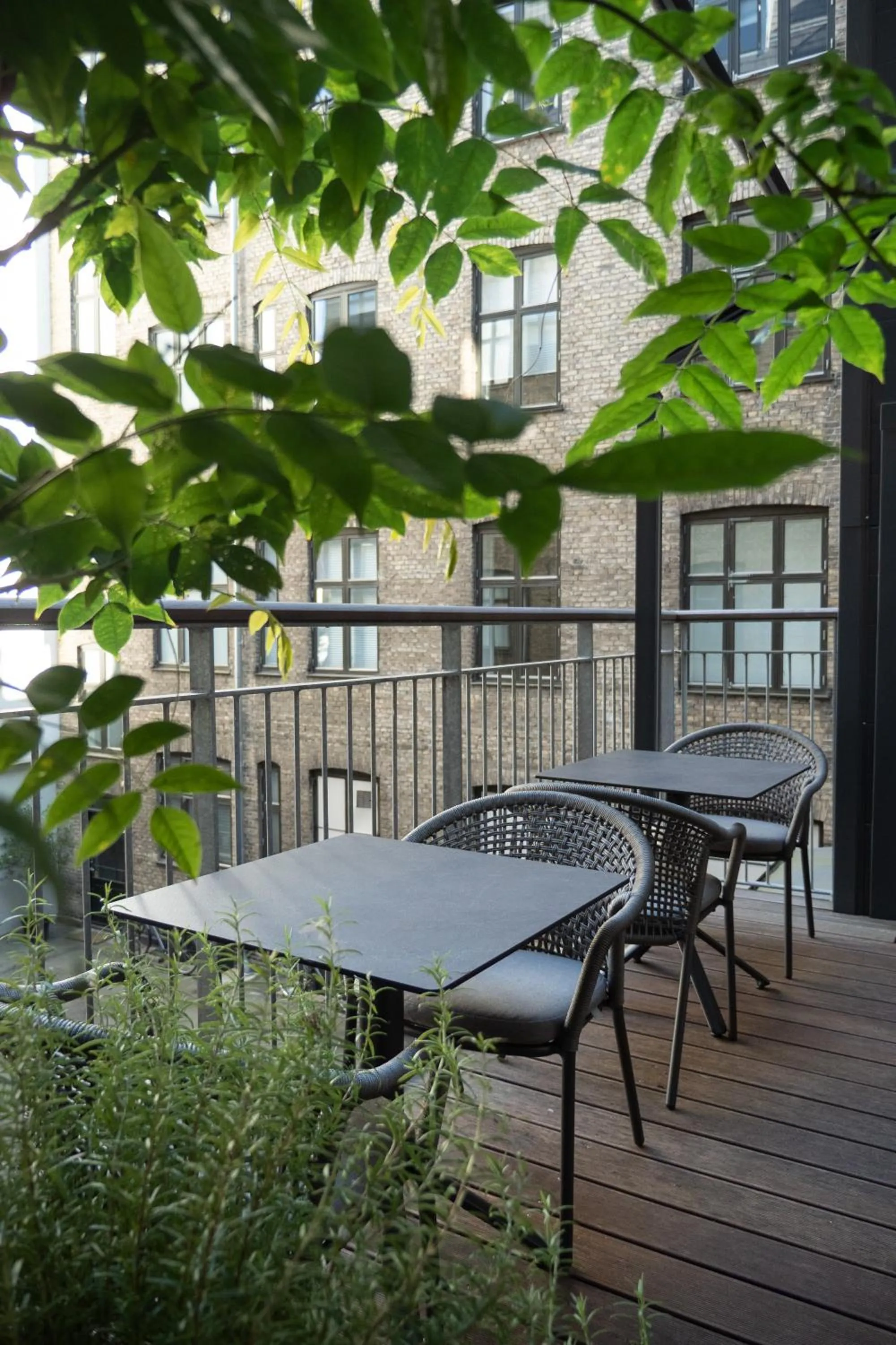 Balcony/Terrace in Hotel Nora Copenhagen