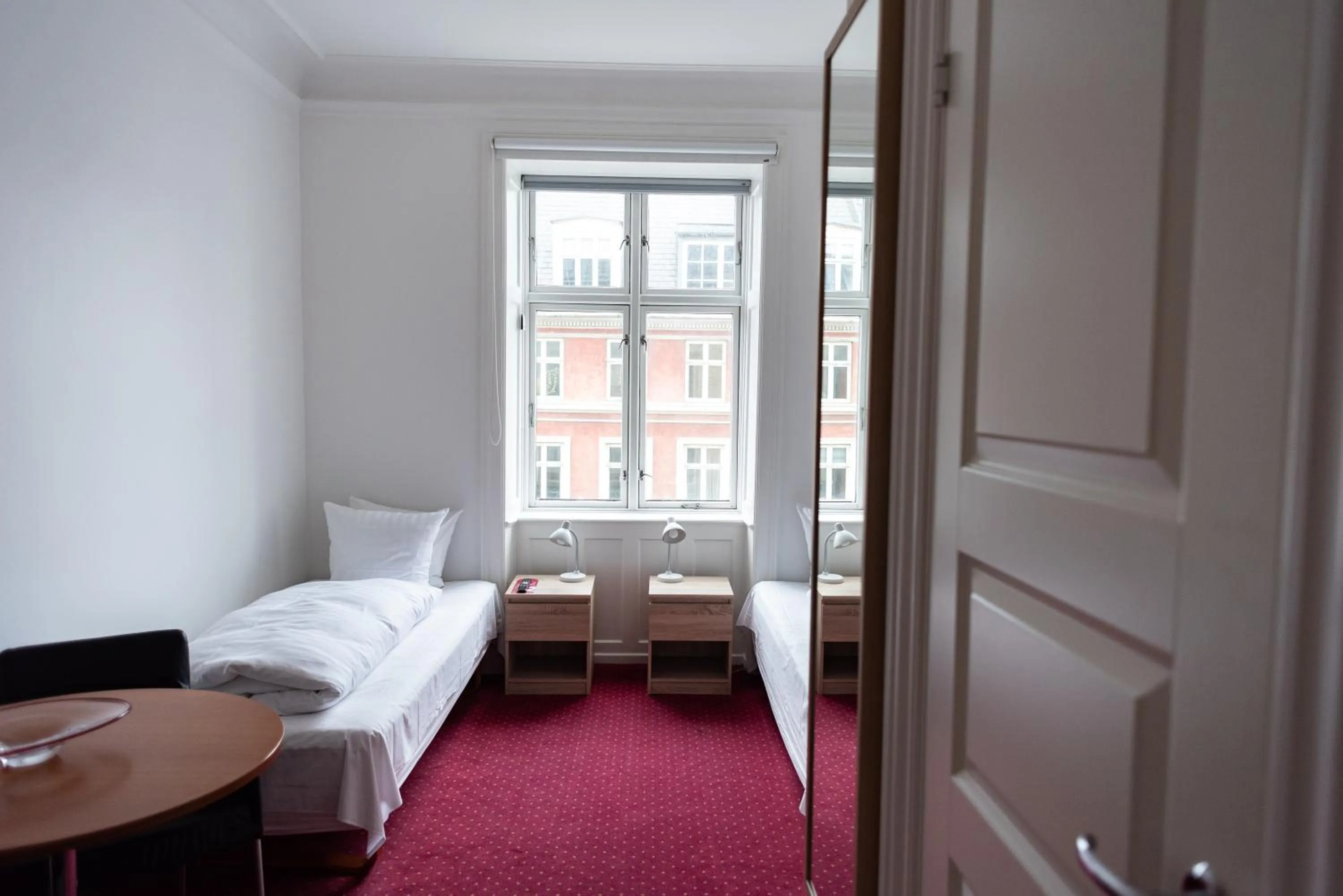 Bed in Hotel Nora Copenhagen