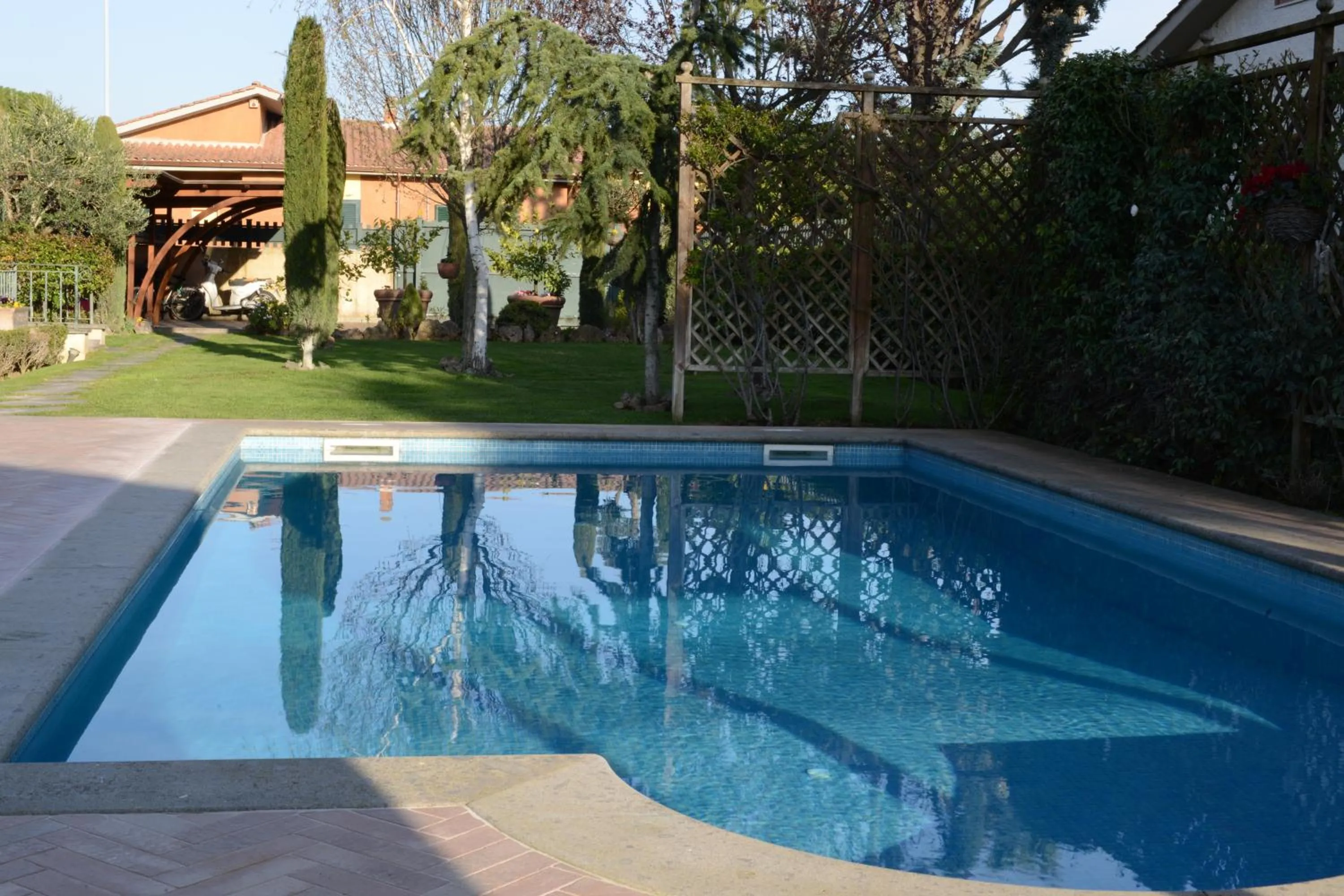 Garden in La Villetta Suite