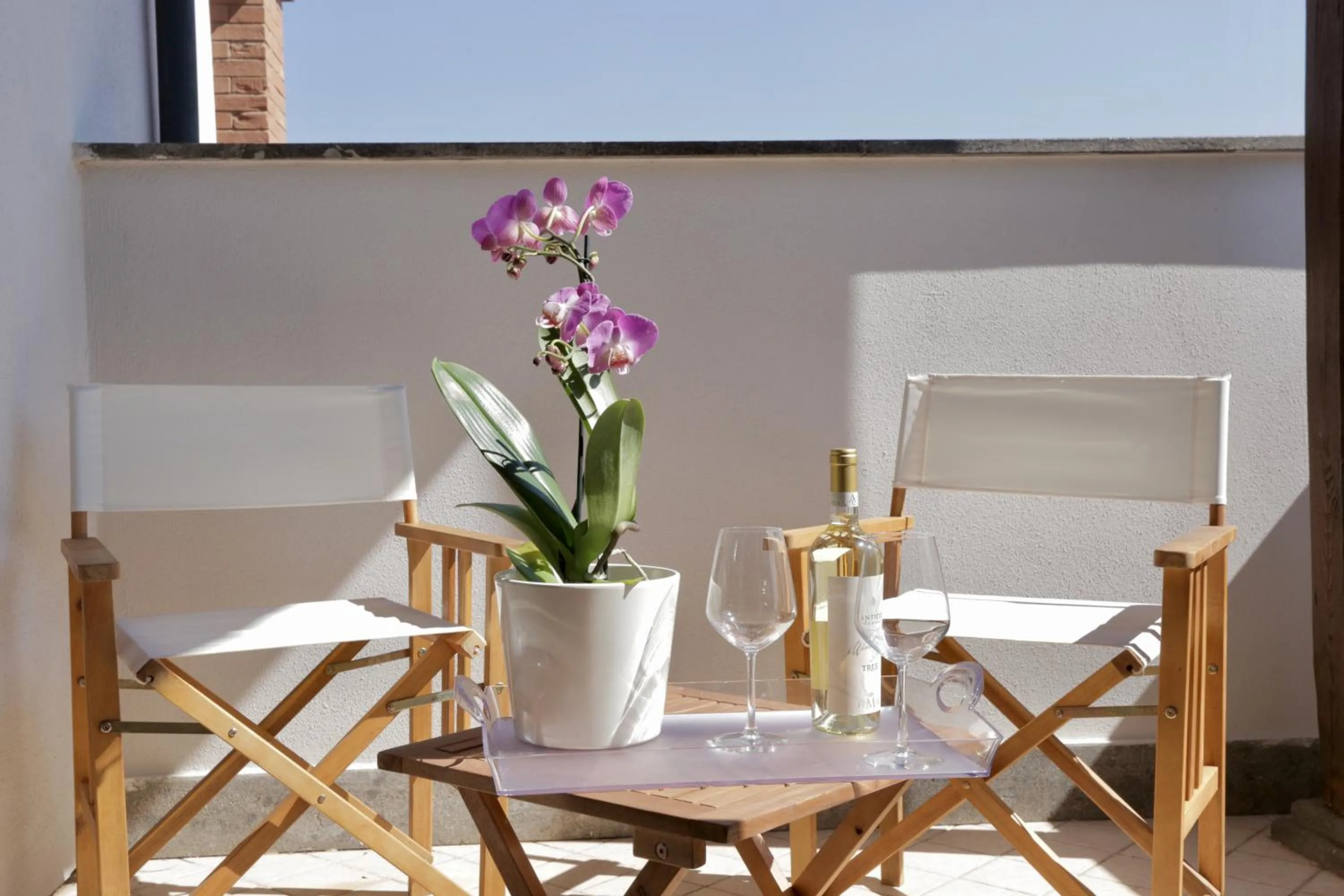 Balcony/Terrace in La Villetta Suite