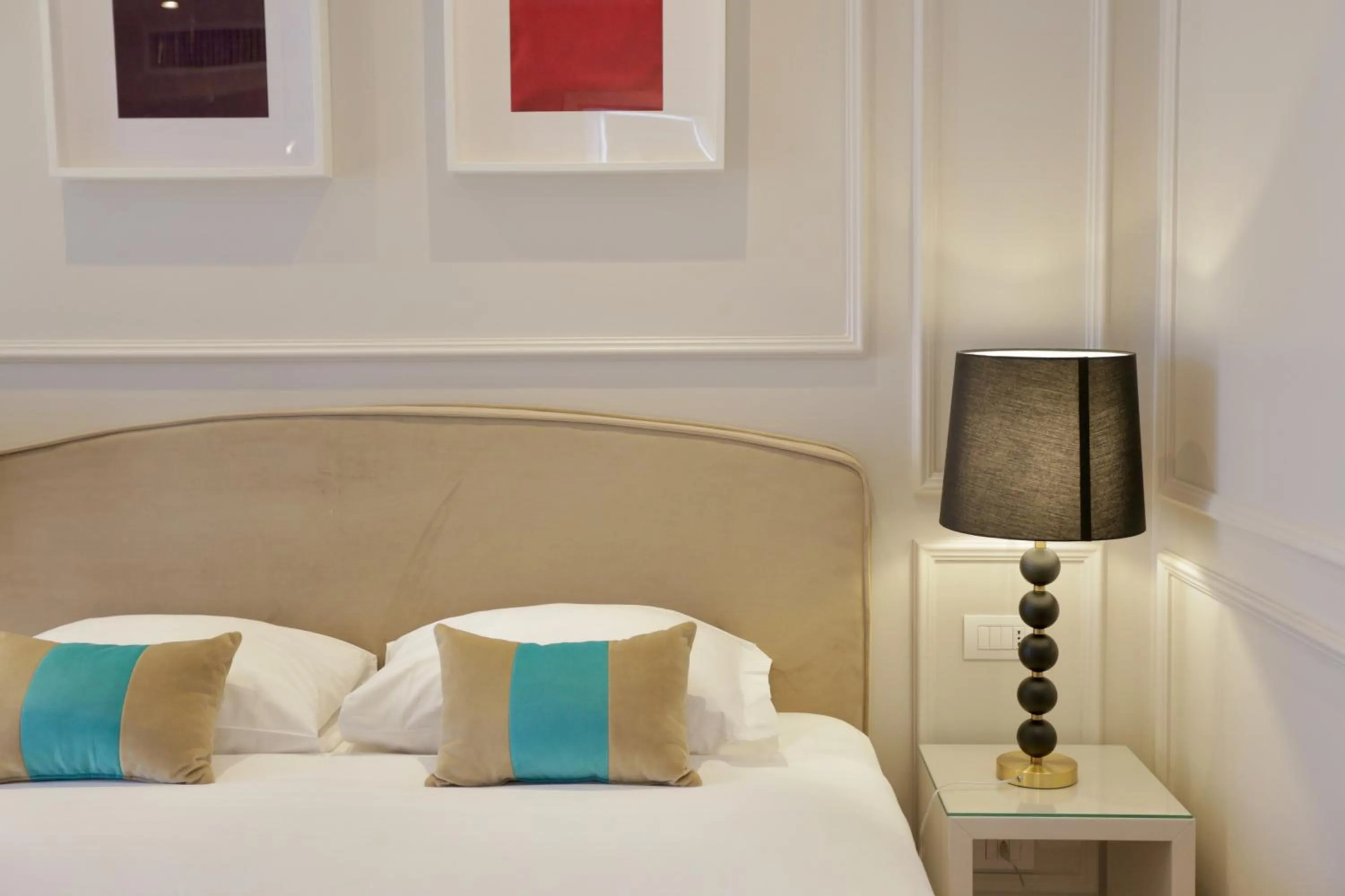 Bed in La Villetta Suite