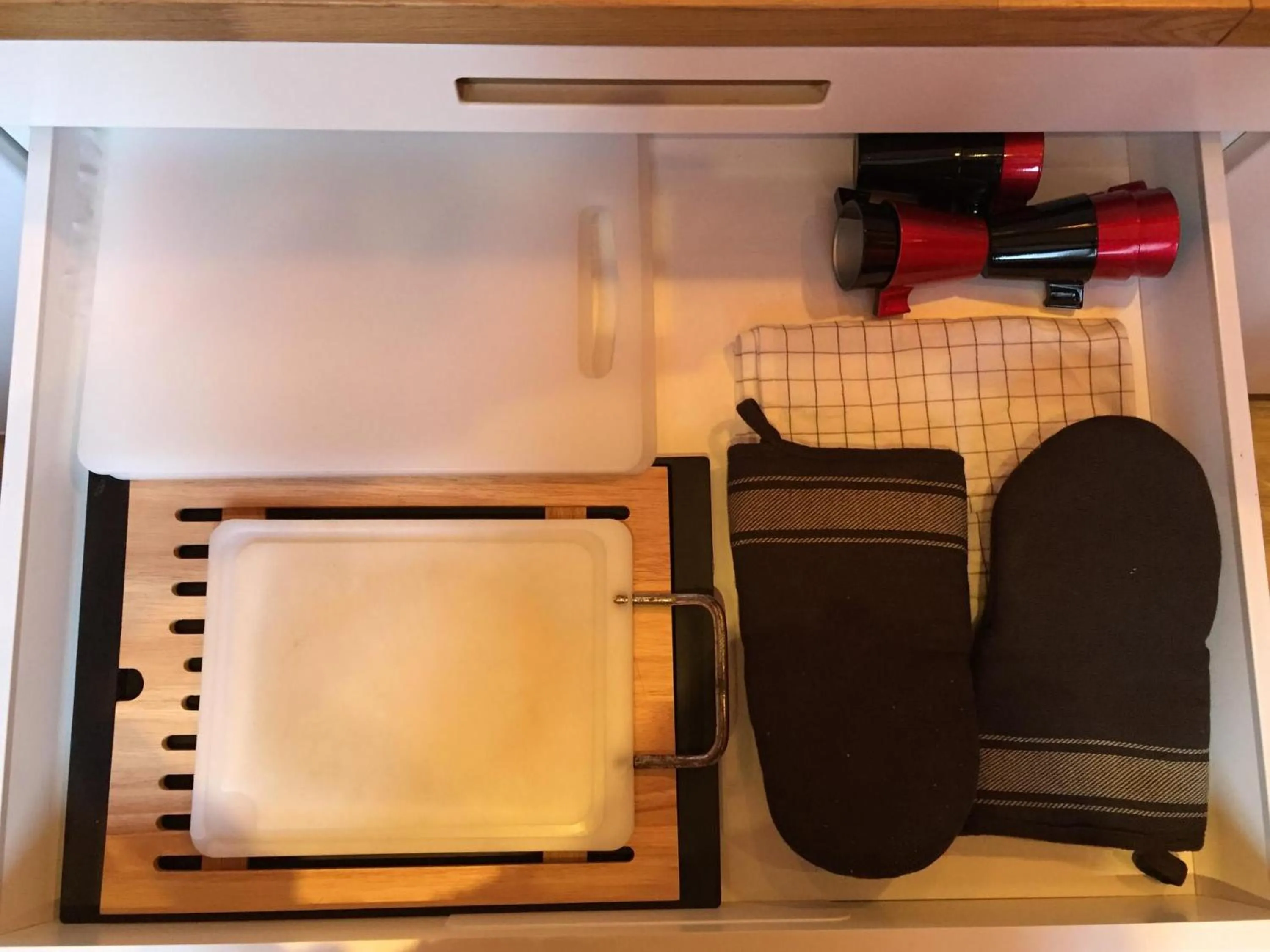 Communal kitchen in Papilio