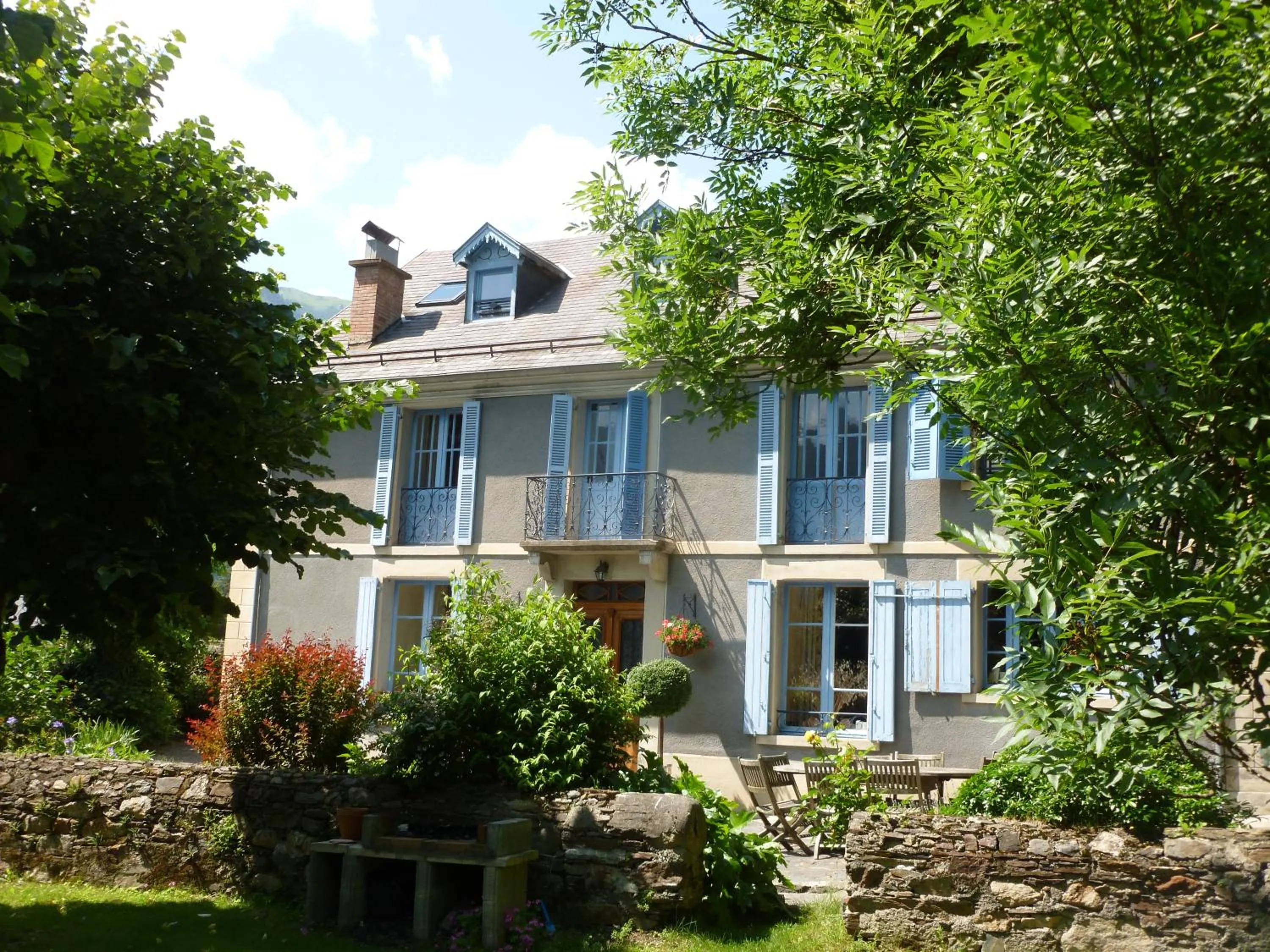 Garden view in Papilio