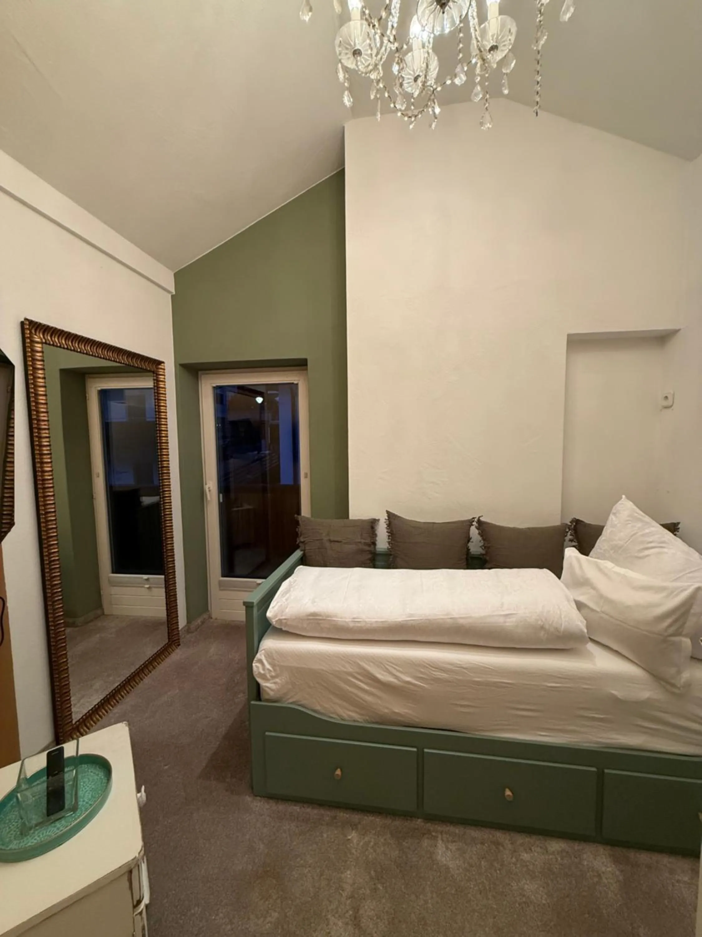 Bed in Hotel Universo