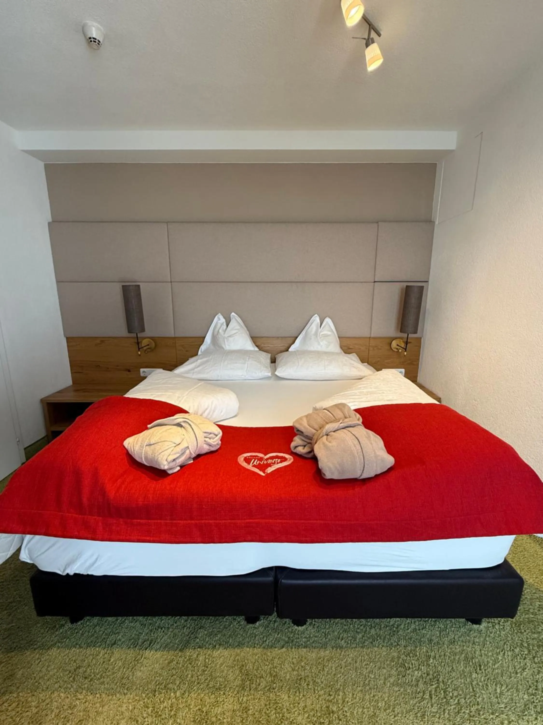 Bed in Hotel Universo