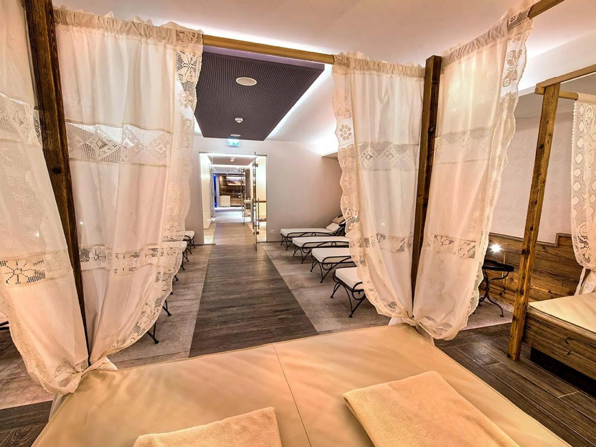 Seating area in Hotel Universo