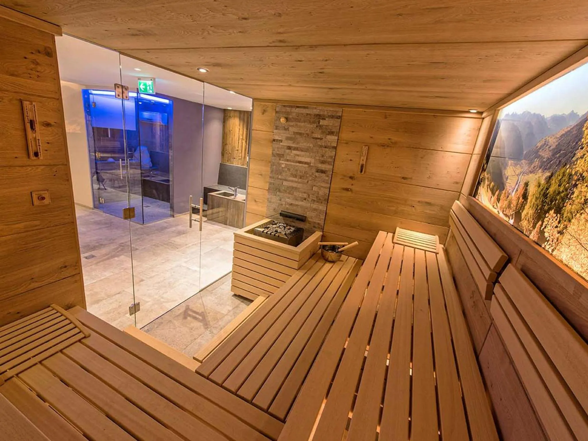 Sauna in Hotel Universo