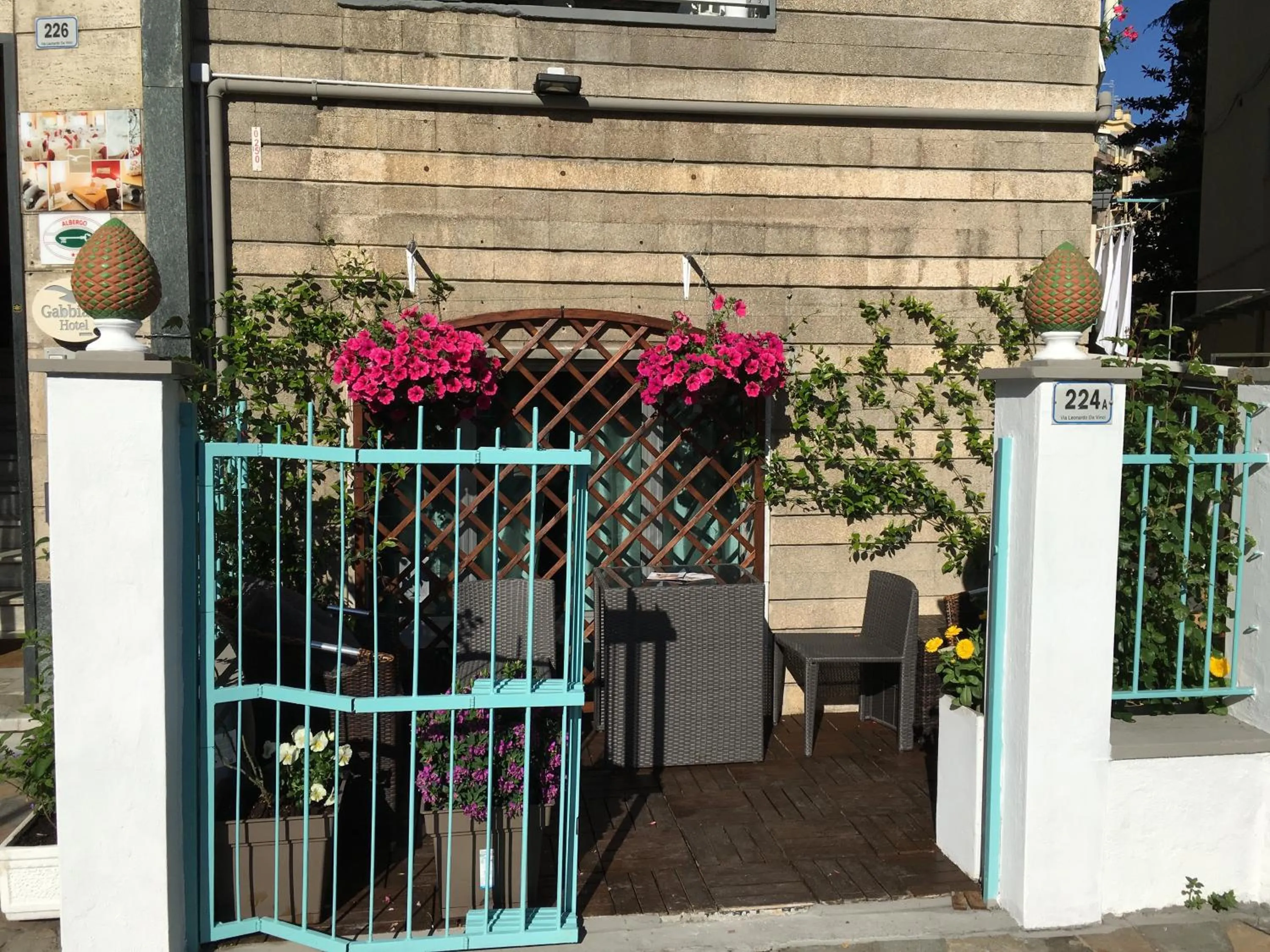 Balcony/Terrace in Hotel Gabbiano