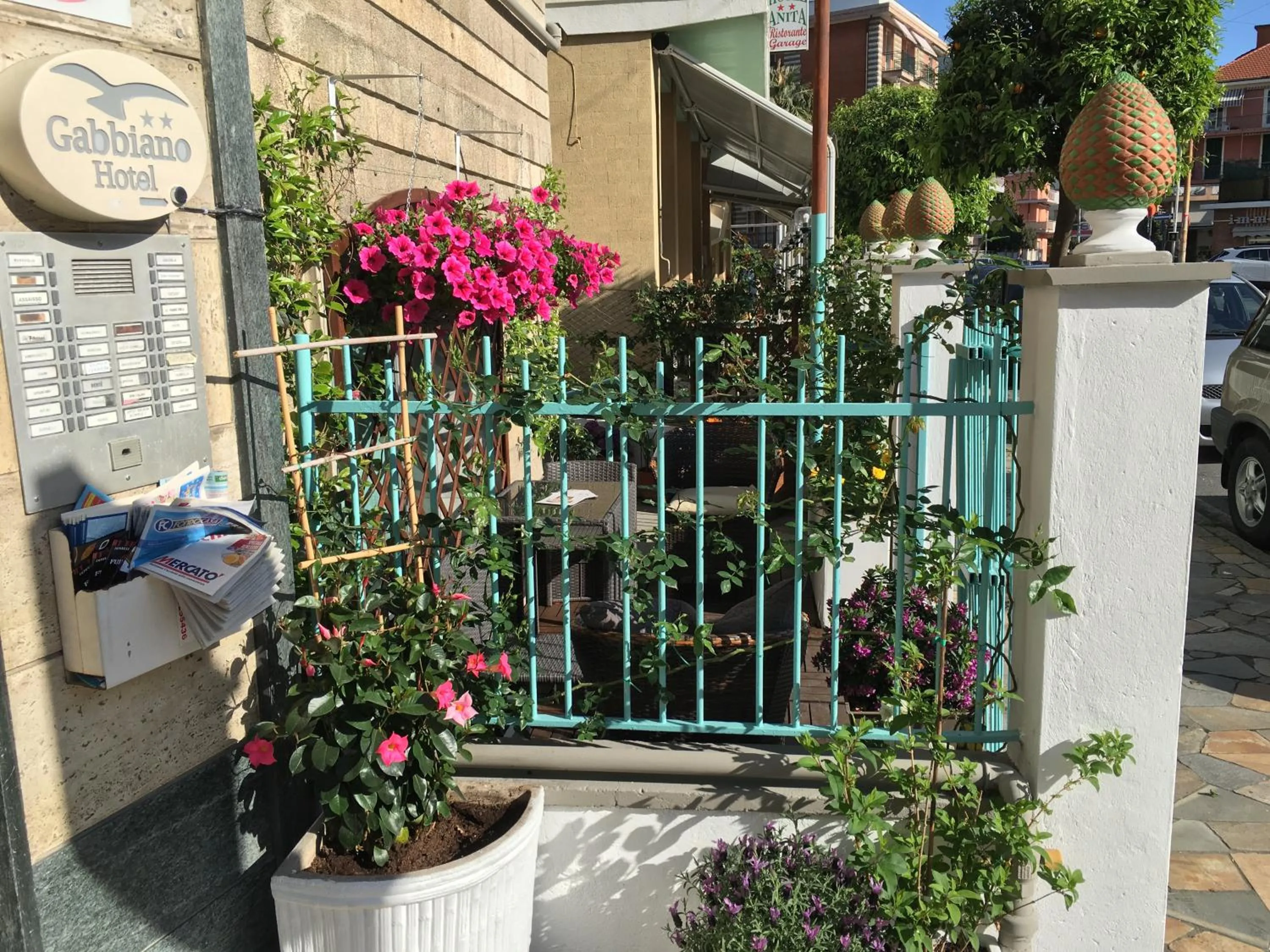 Balcony/Terrace in Hotel Gabbiano