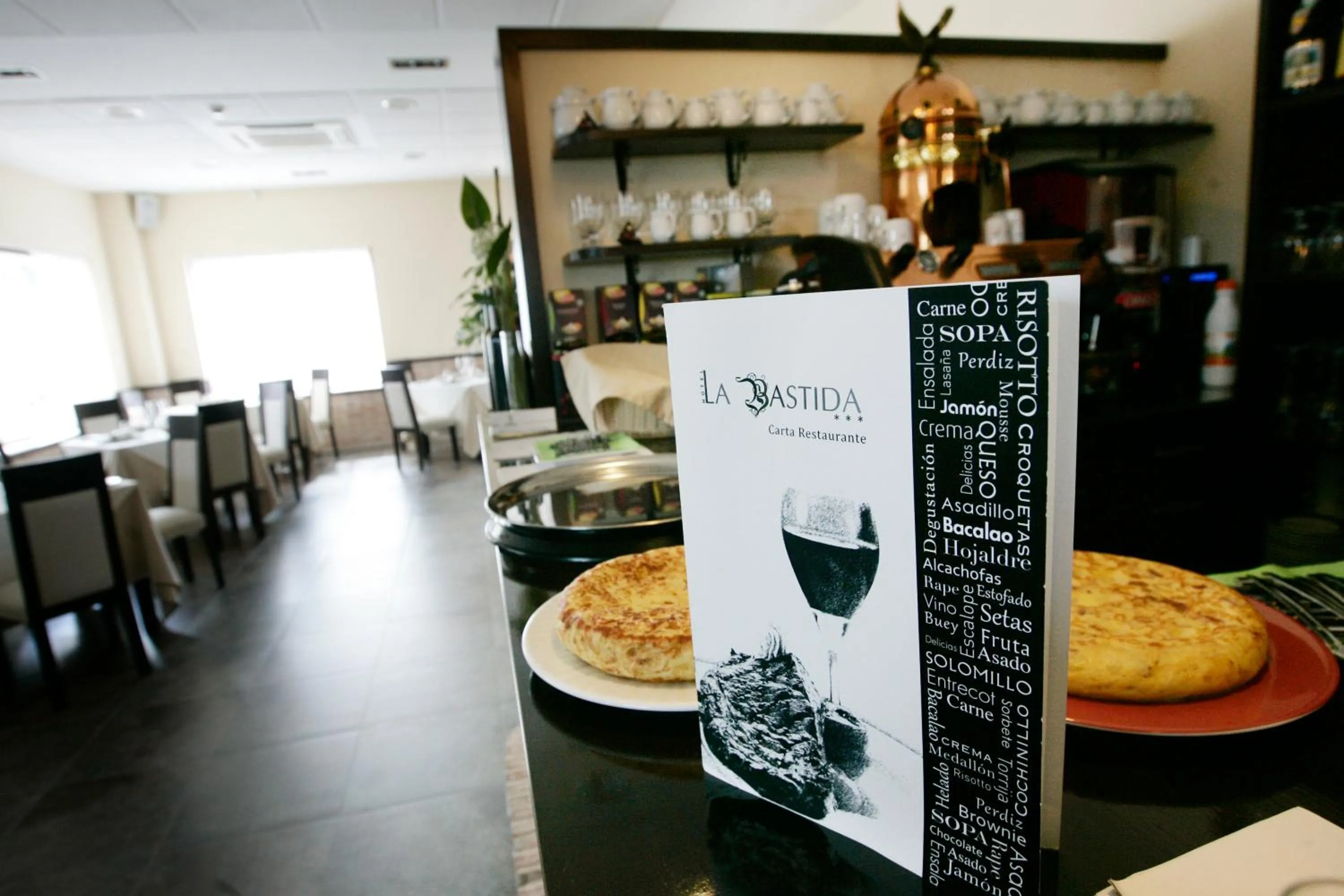 Restaurant/places to eat in Hotel La Bastida Toledo