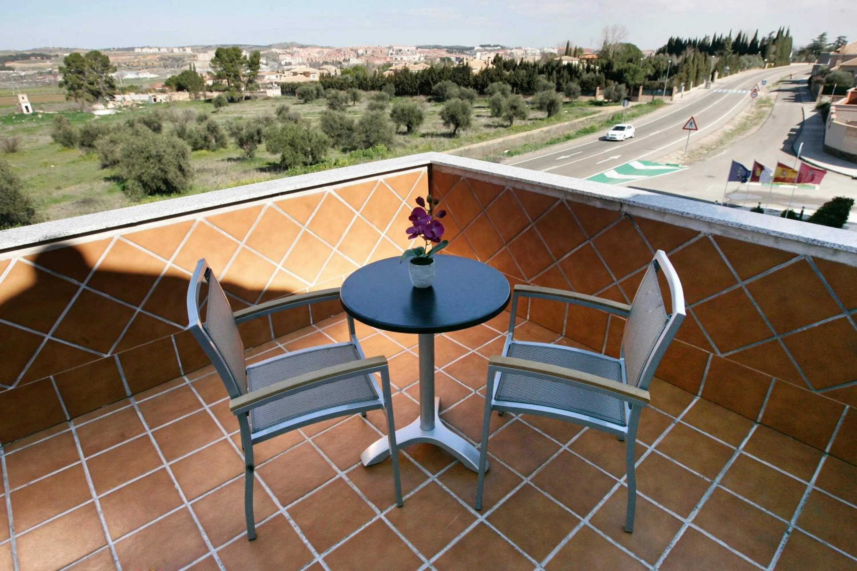 Balcony/Terrace in Hotel La Bastida Toledo