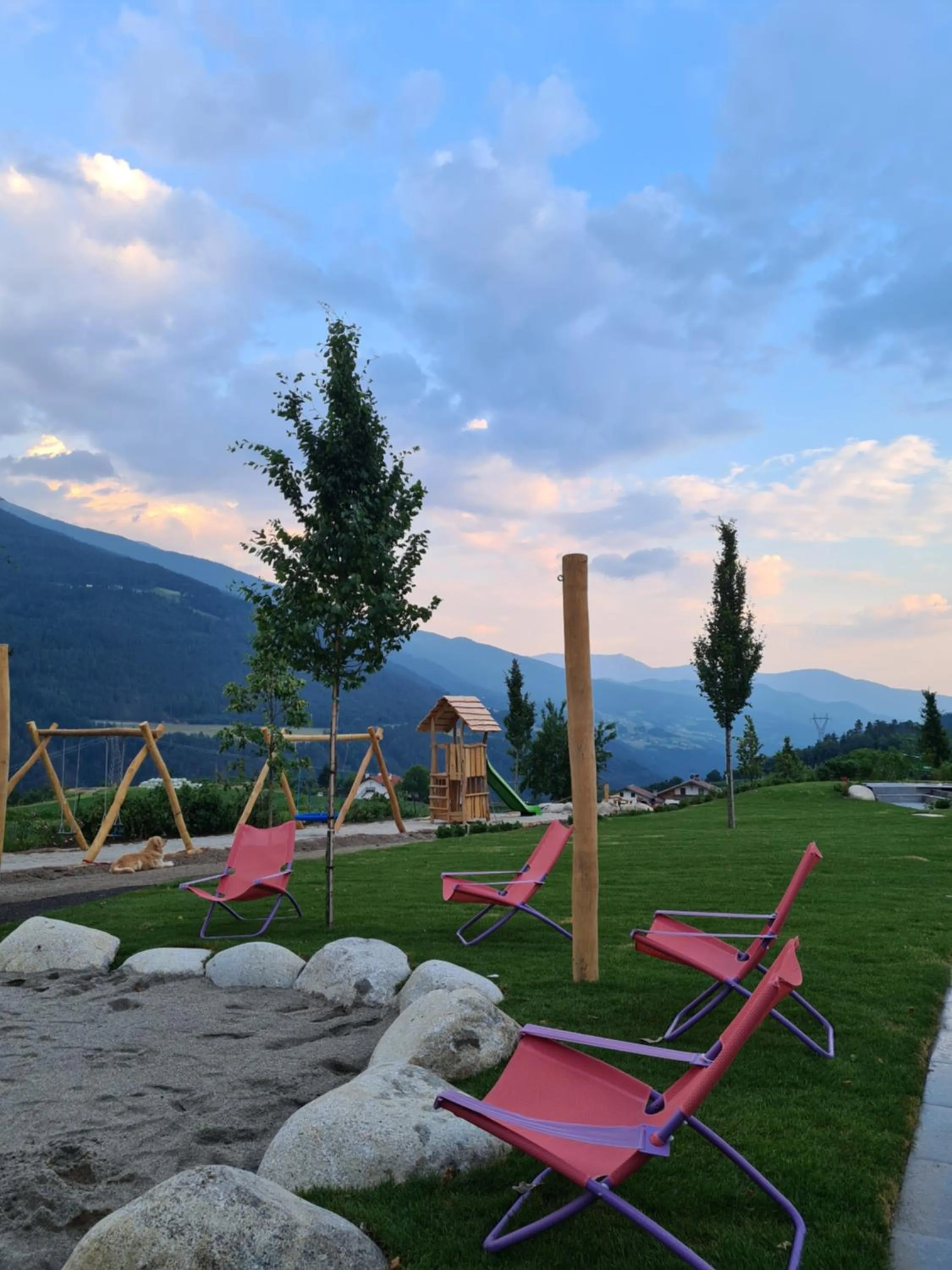 Children play ground in Das Mühlwald - Quality Time Family Resort