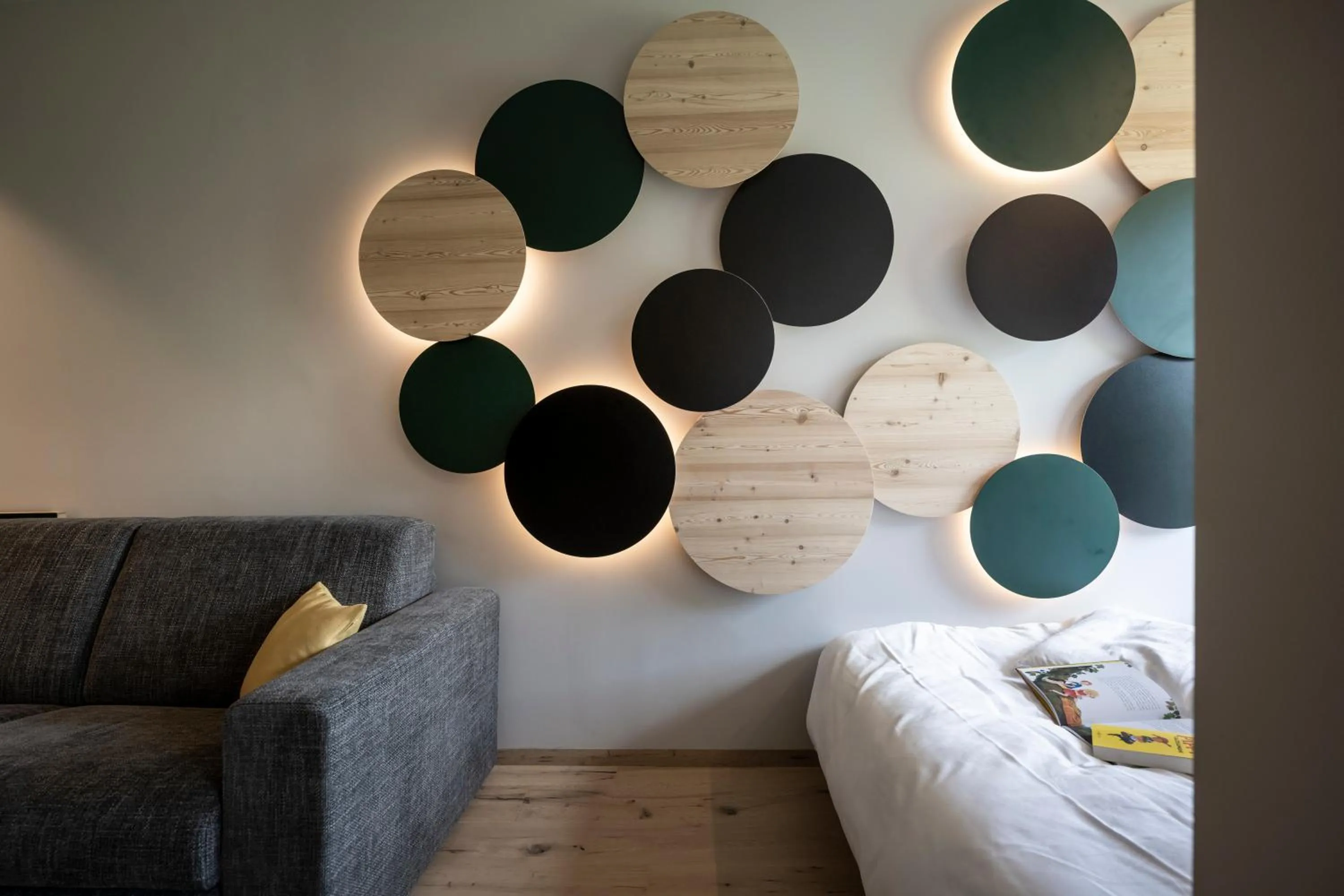 Seating area in Das Mühlwald - Quality Time Family Resort