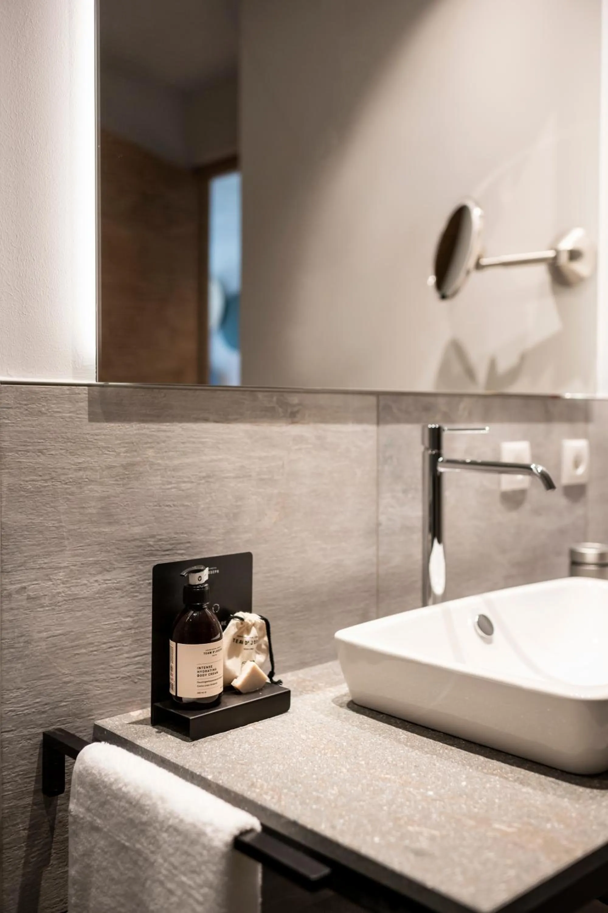 Bathroom in Das Mühlwald - Quality Time Family Resort