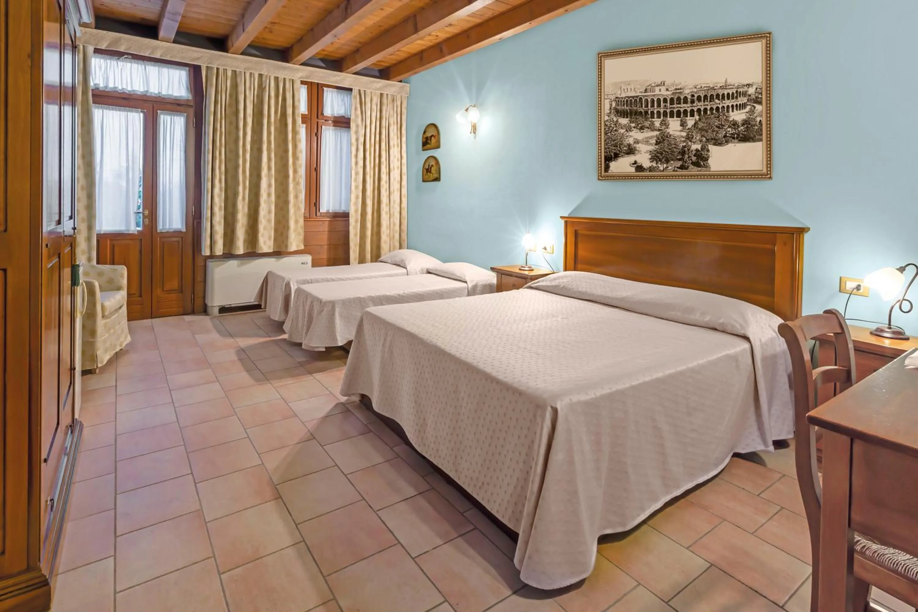 Photo of the whole room, Bed in Agriturismo Casa Rosa
