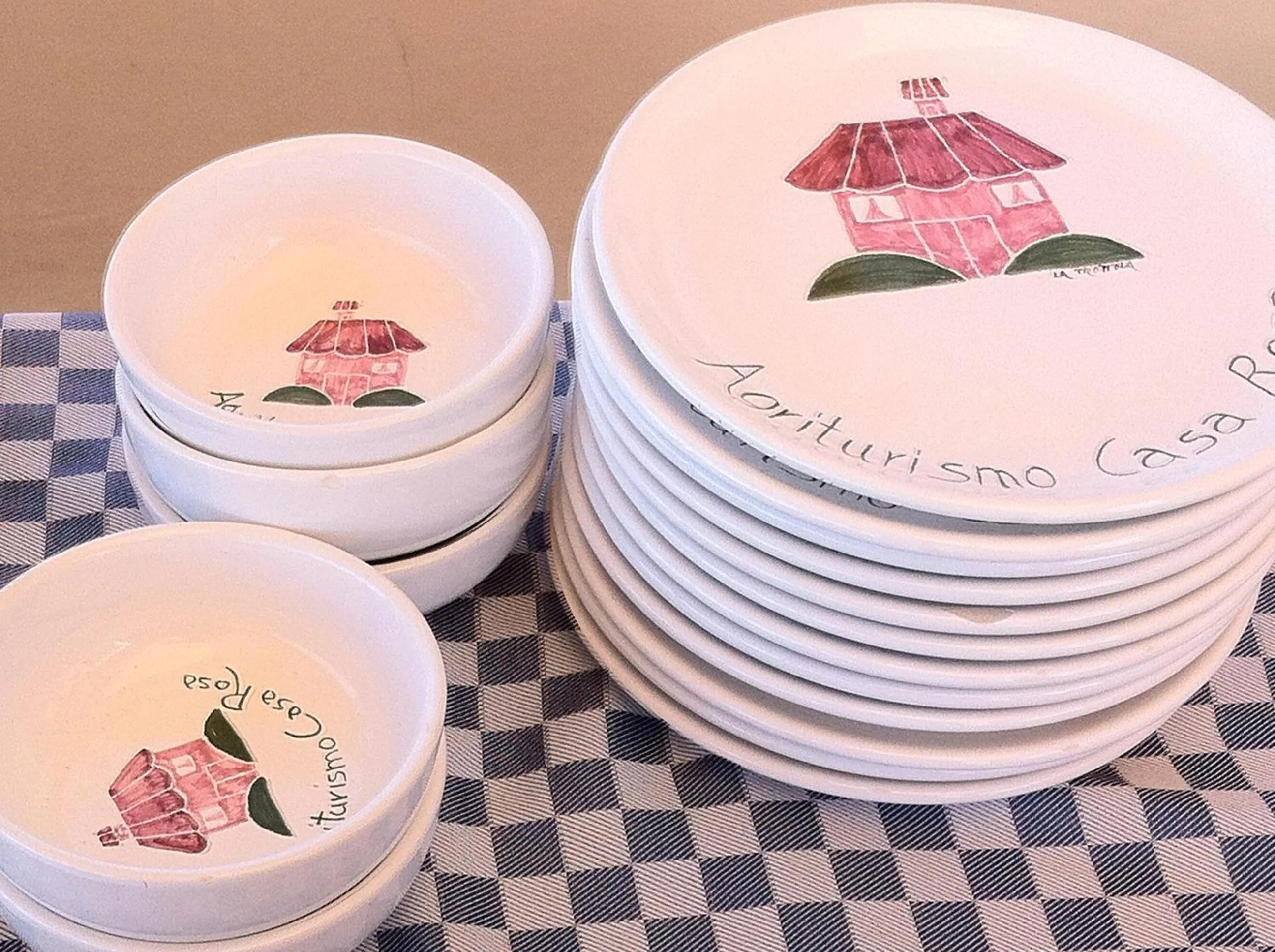 Breakfast in Agriturismo Casa Rosa