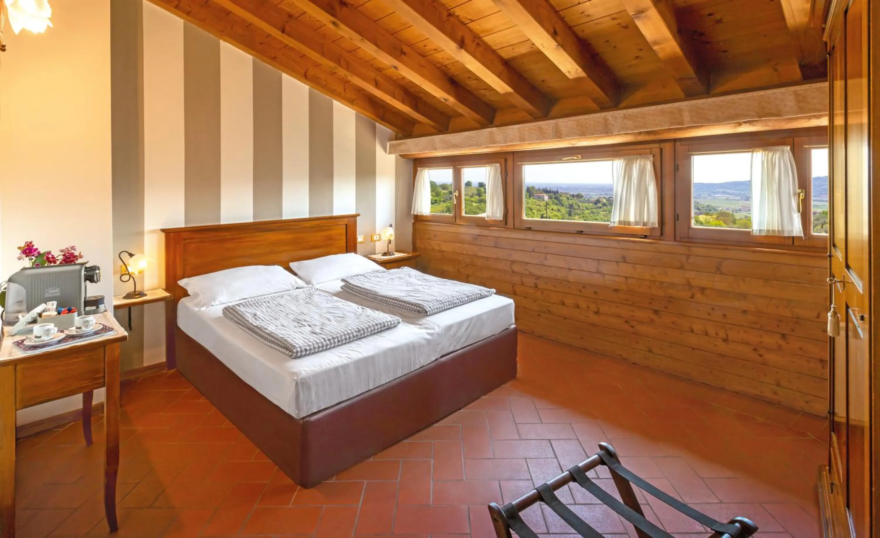Bedroom, Bed in Agriturismo Casa Rosa