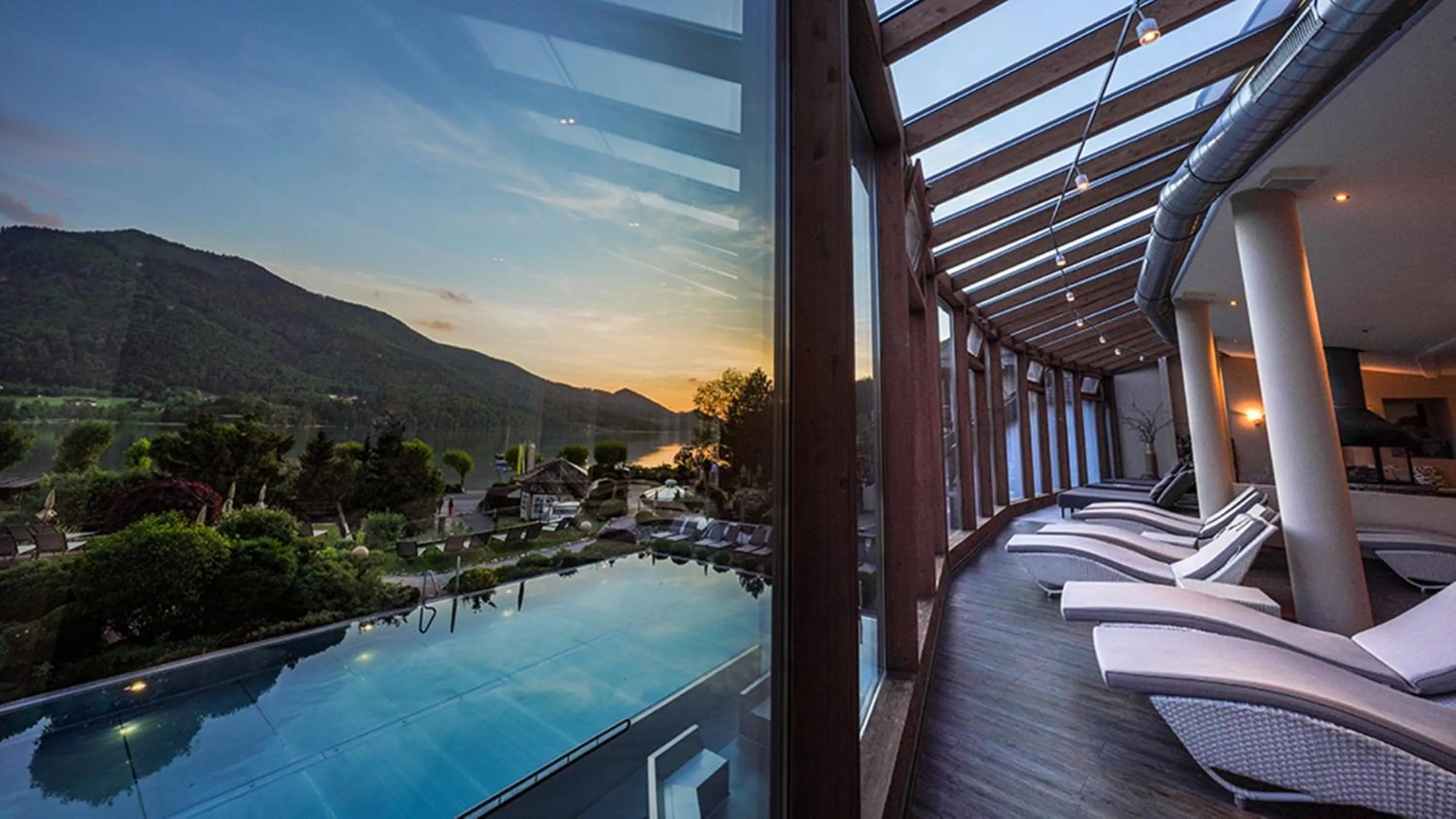 Spa and wellness centre/facilities in Waldhof Fuschlsee Resort