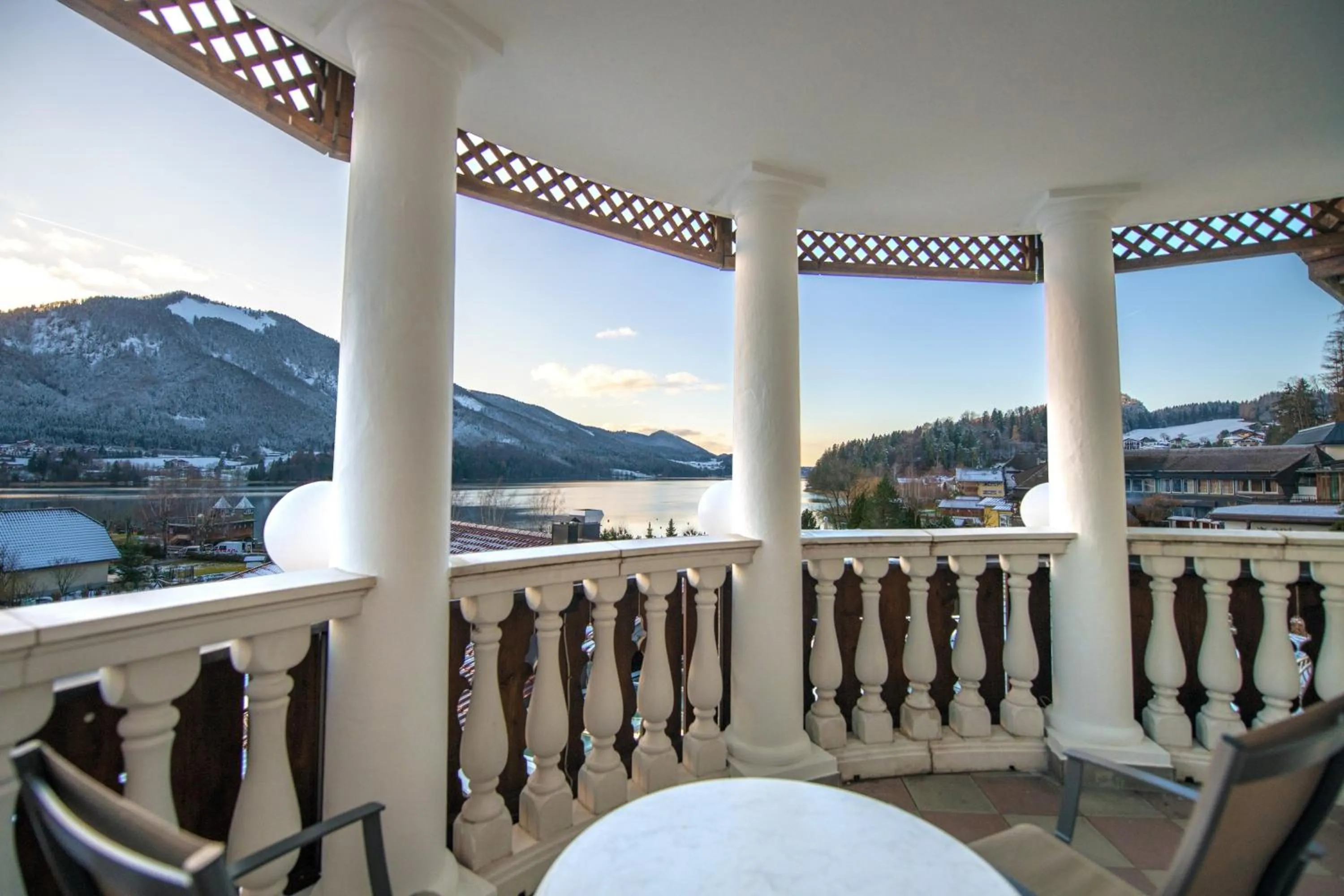 Balcony/Terrace in Waldhof Fuschlsee Resort