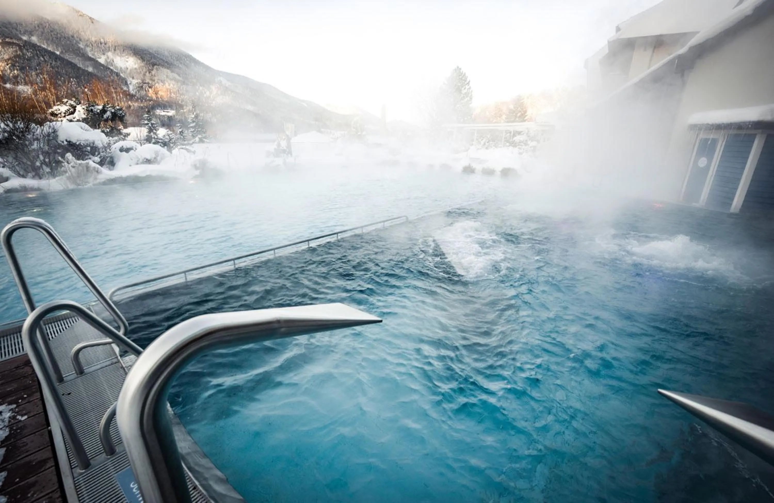 Swimming pool in Waldhof Fuschlsee Resort