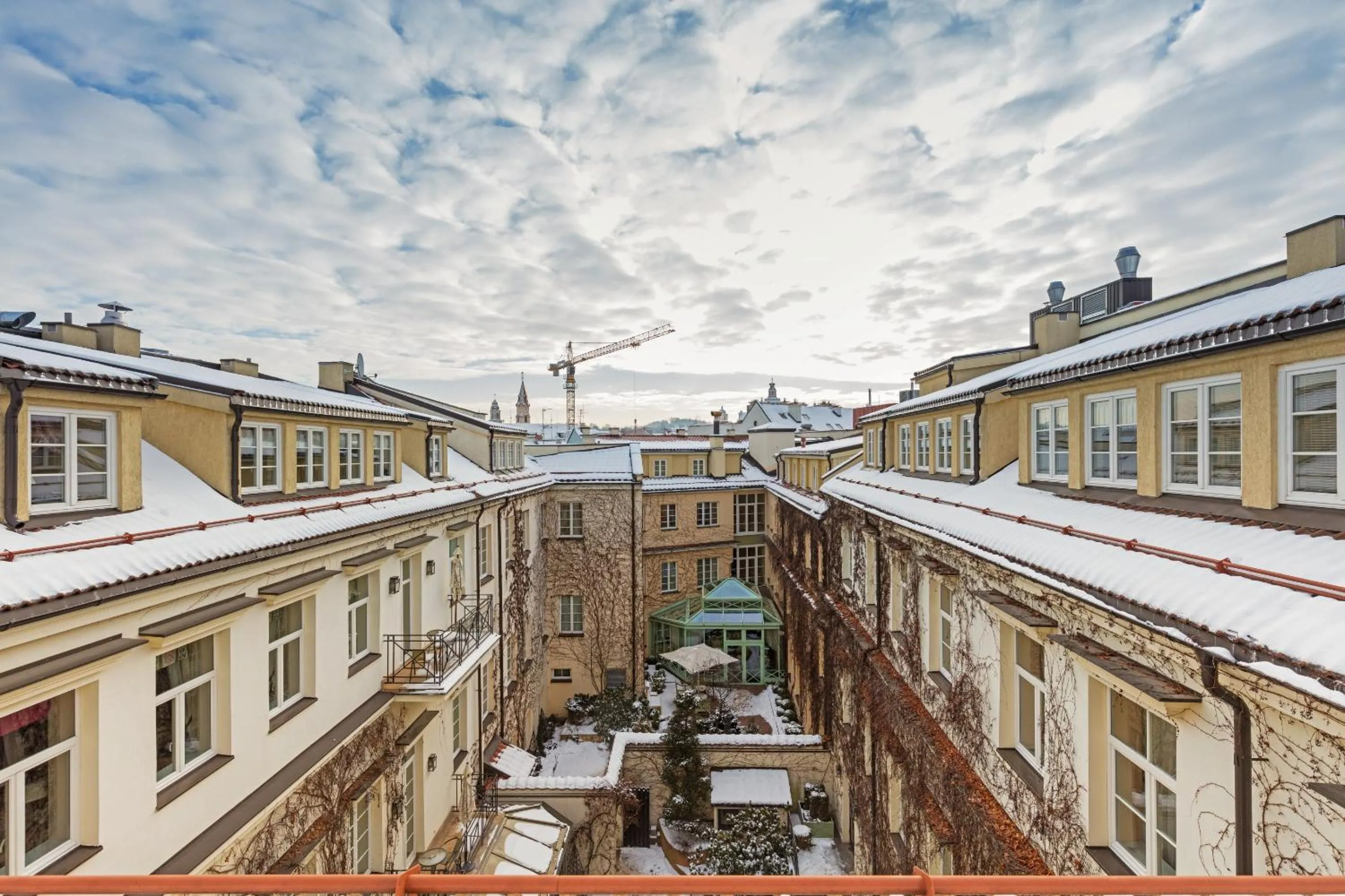 Winter in Stikliai Palace Residence