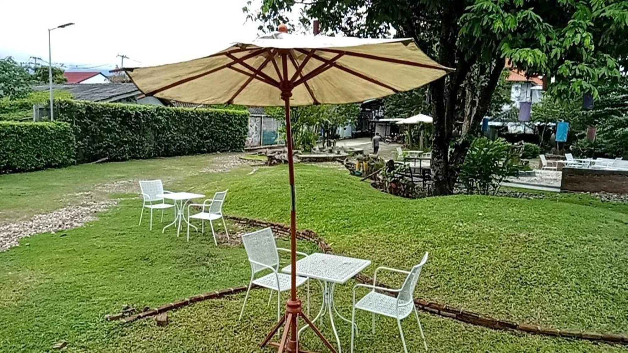 Garden in Pai My Way Hostel