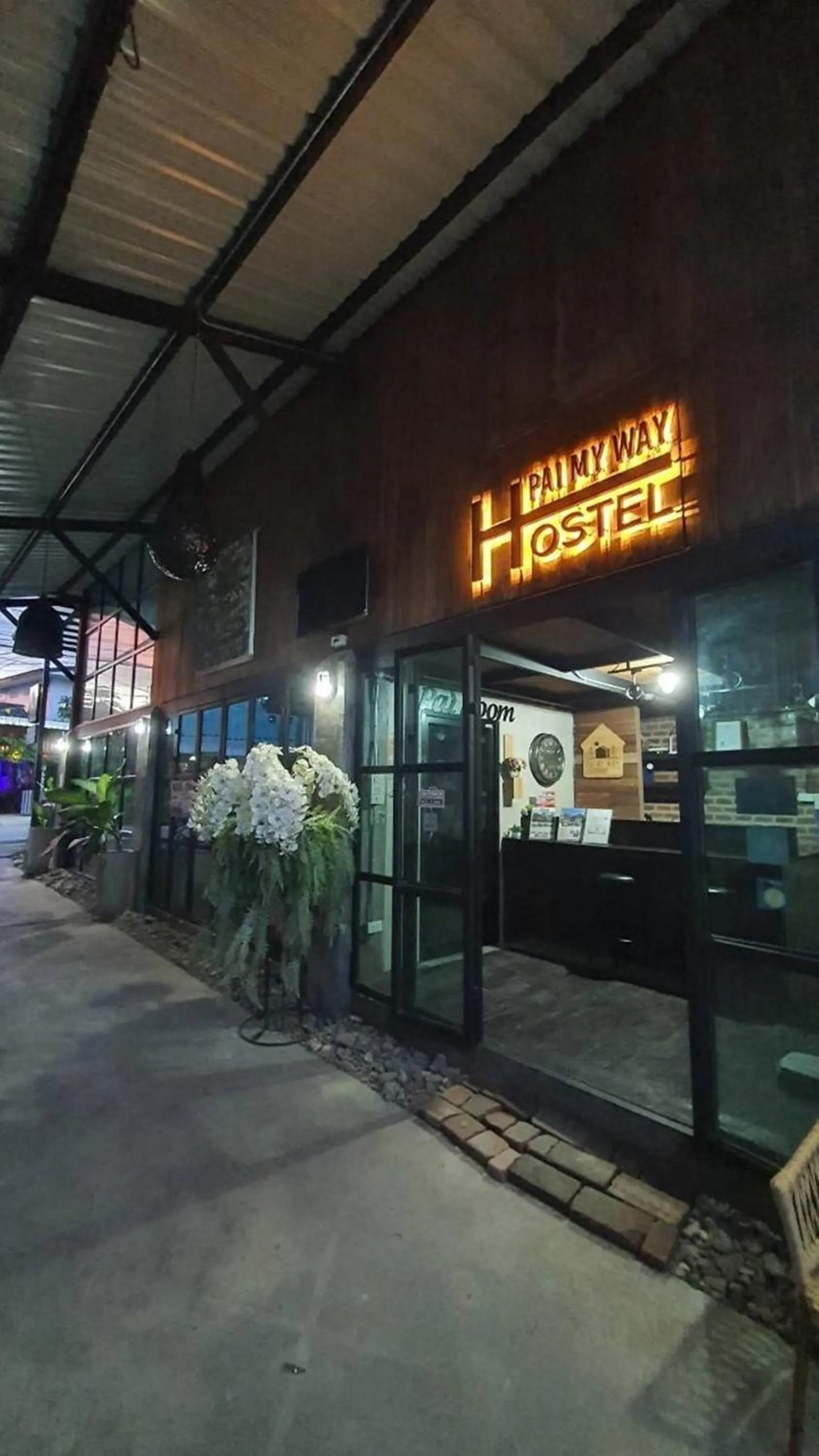 Lobby or reception in Pai My Way Hostel