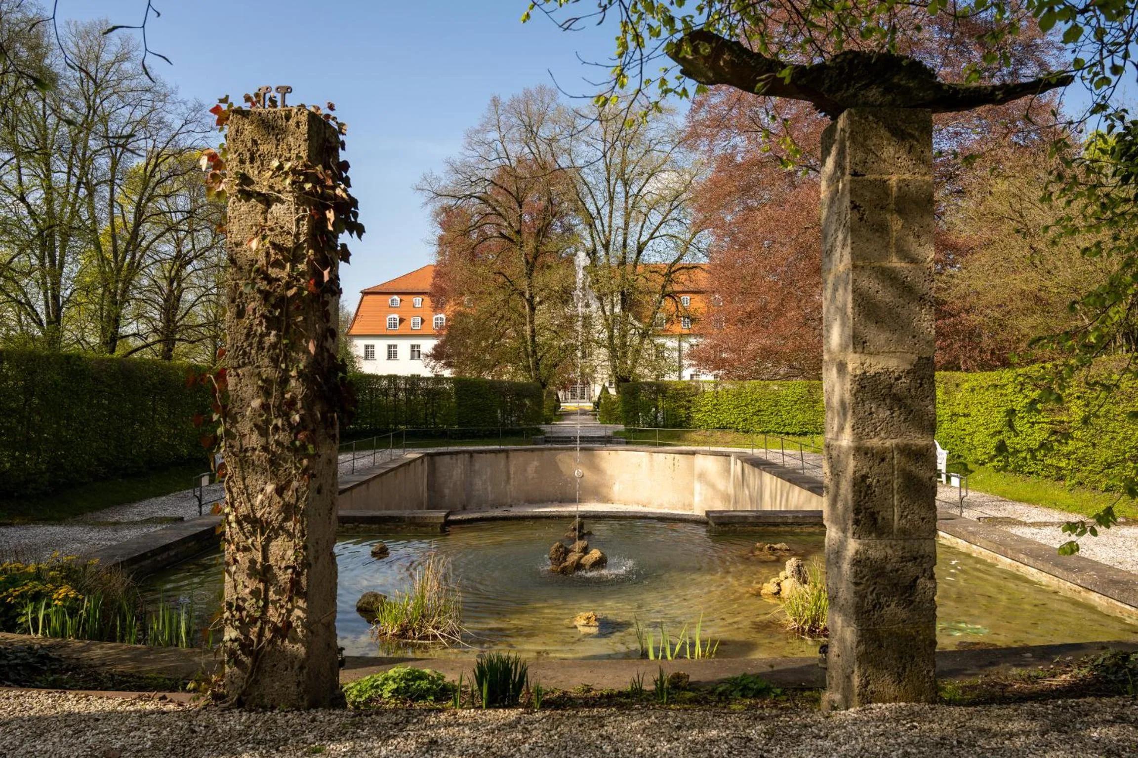 Garden in Schloss Lautrach