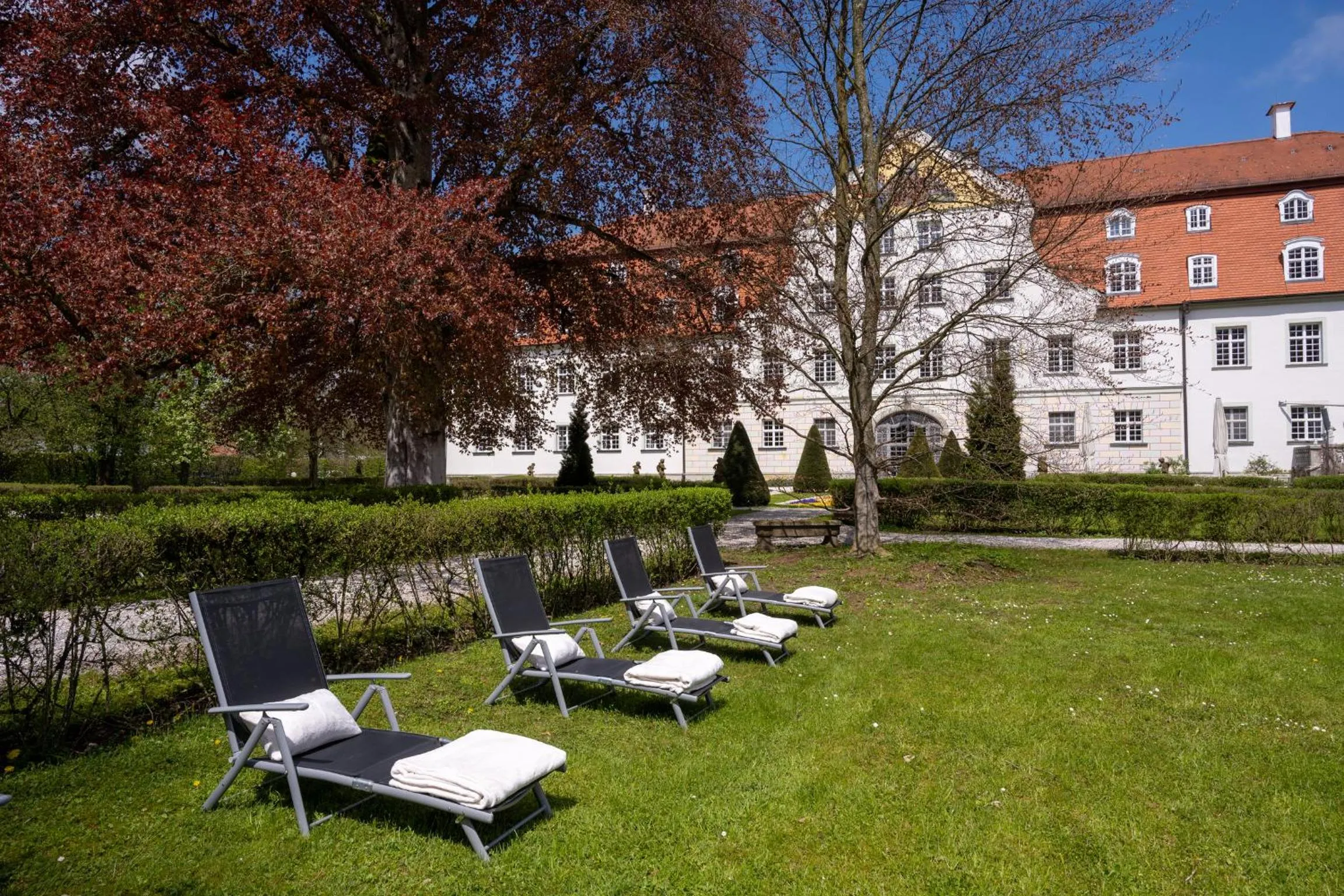 Garden in Schloss Lautrach
