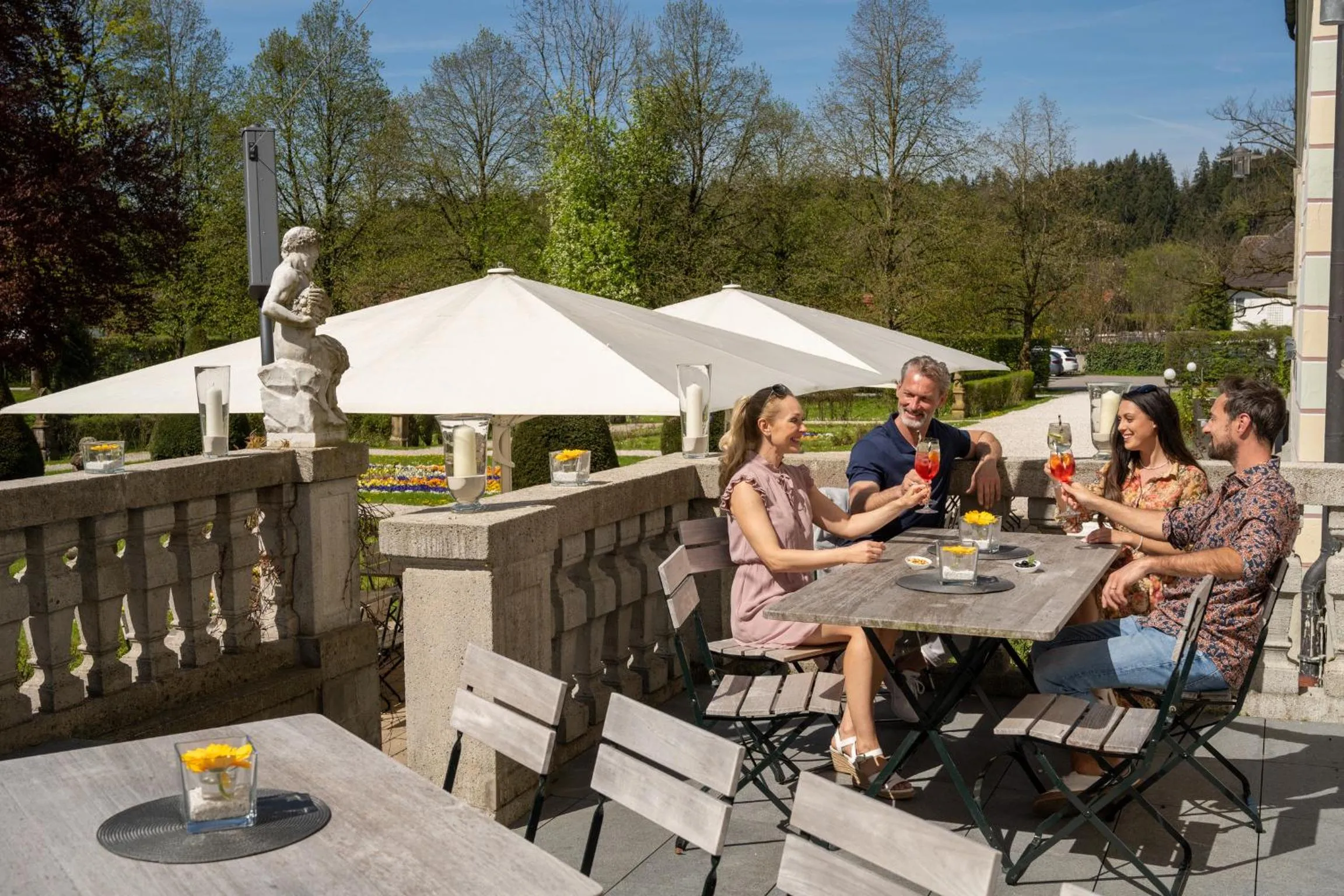 Balcony/Terrace in Schloss Lautrach