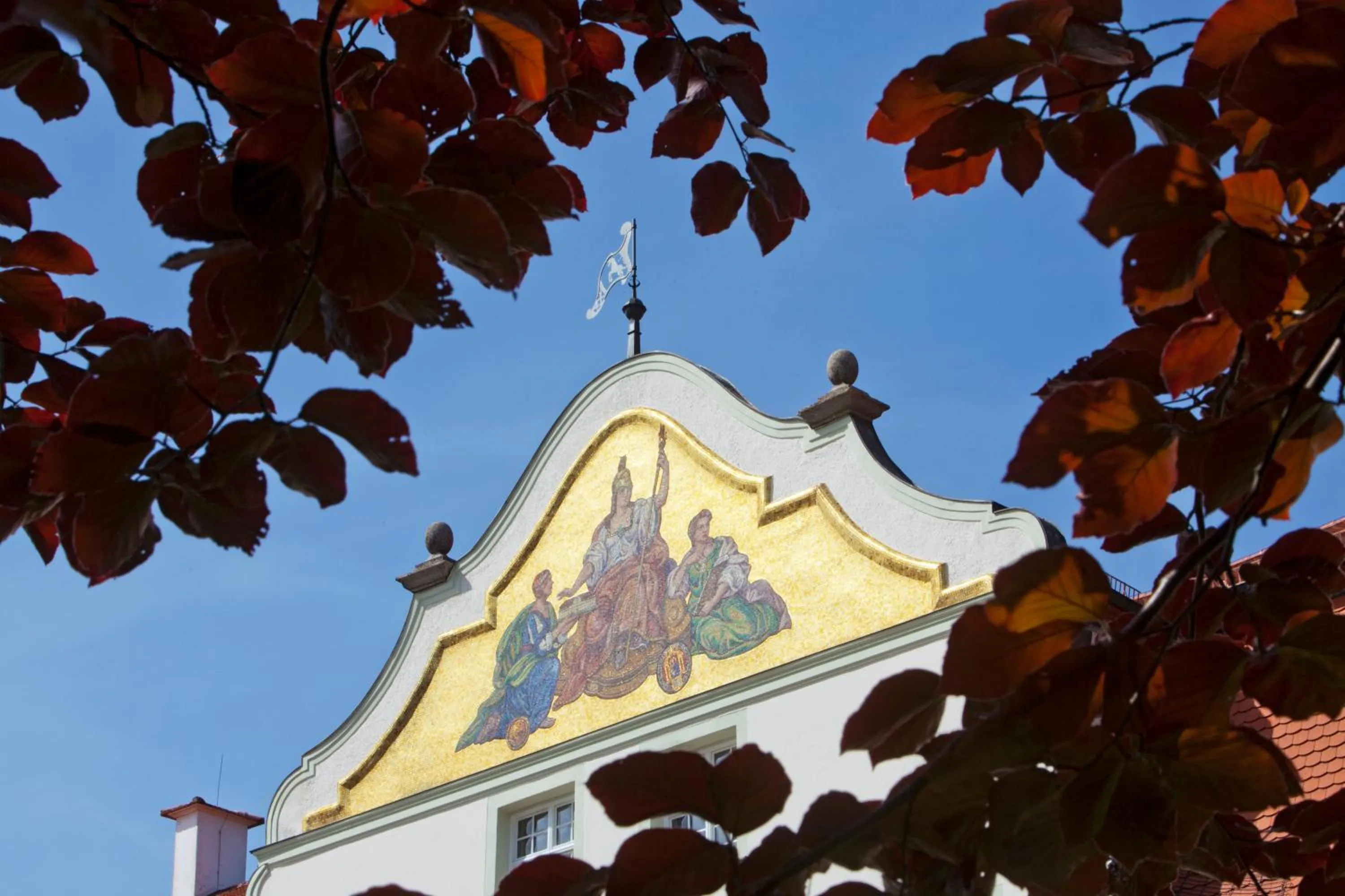 Decorative detail in Schloss Lautrach