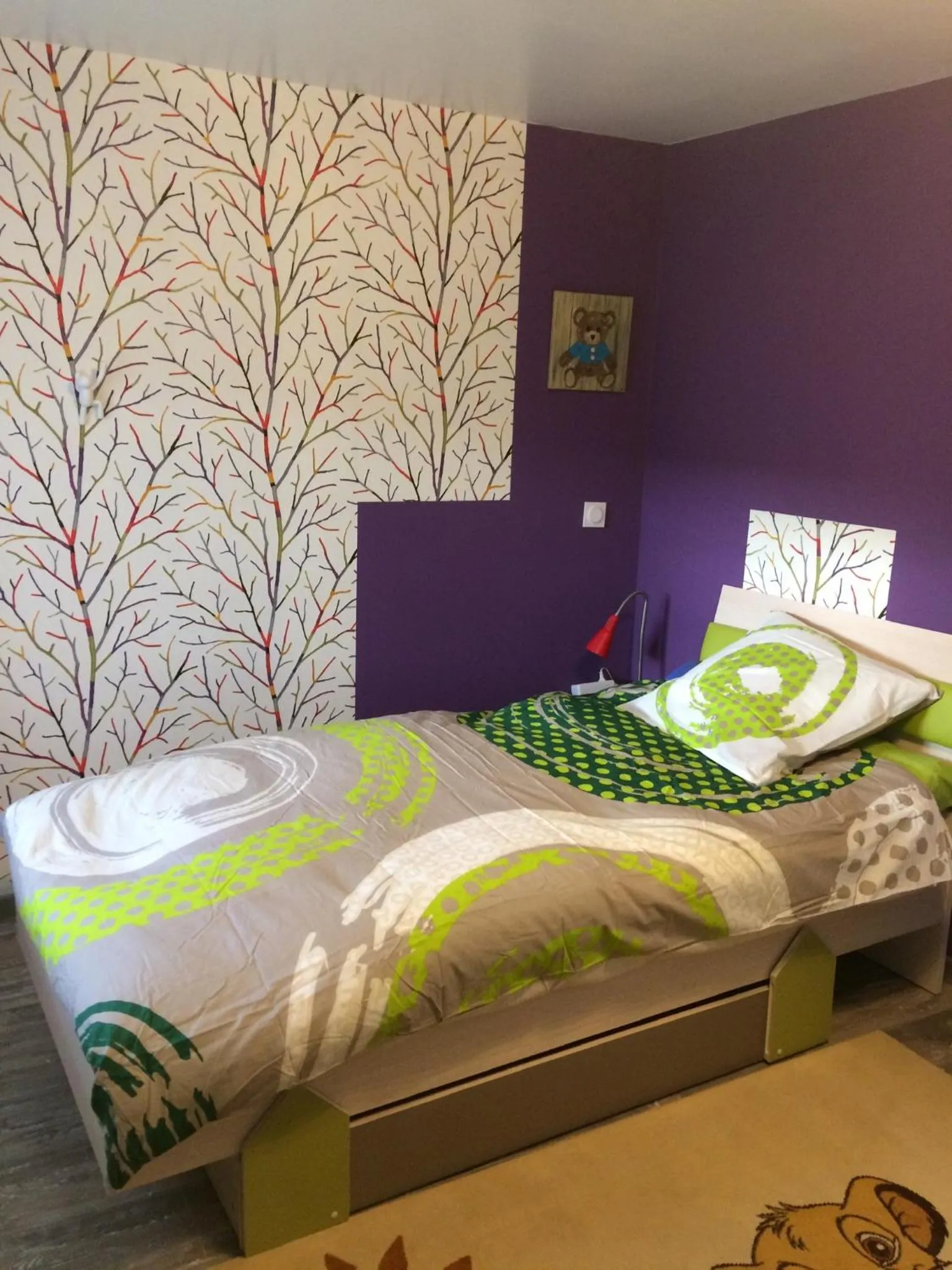 Bedroom, Bed in Chambres d'Hôtes LES VERGERS DE LOUISE