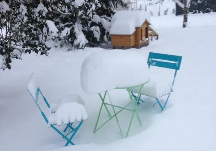 Winter in Chambres d'Hôtes LES VERGERS DE LOUISE