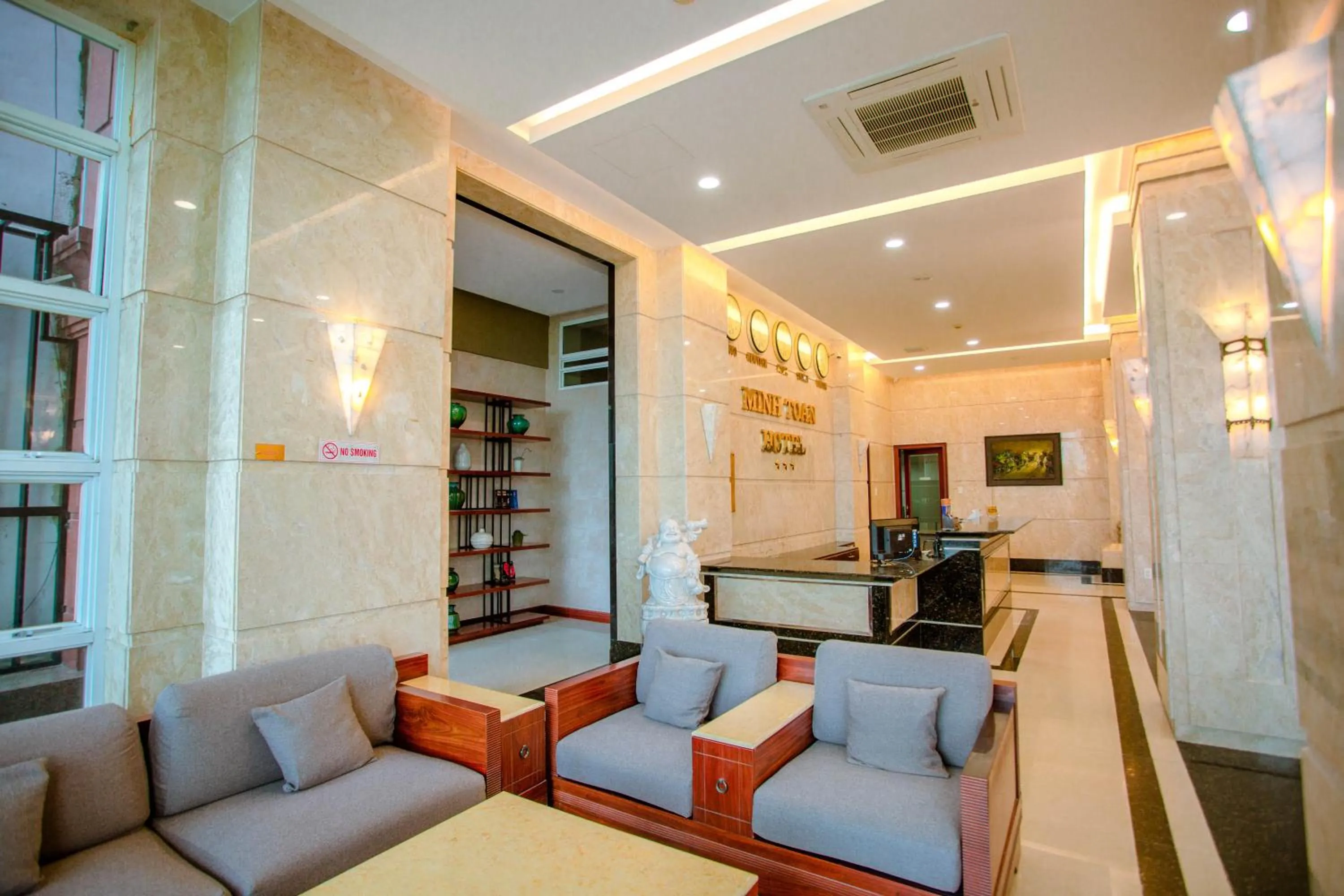 Lobby or reception in Minh Toan Athena Hotel