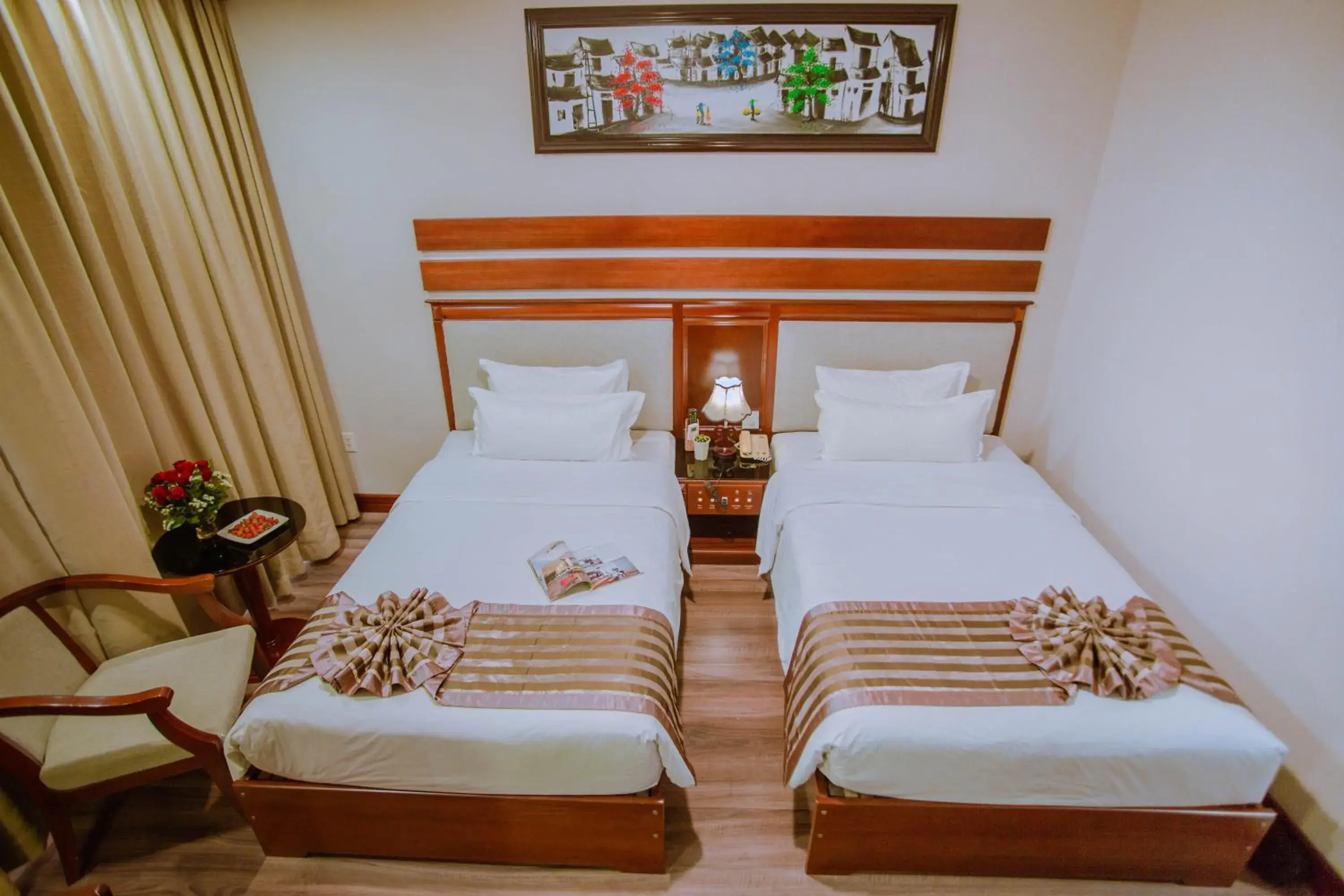 Superior Twin Room in Minh Toan Athena Hotel Superior Twin Room in Minh Toan Athena Hotel