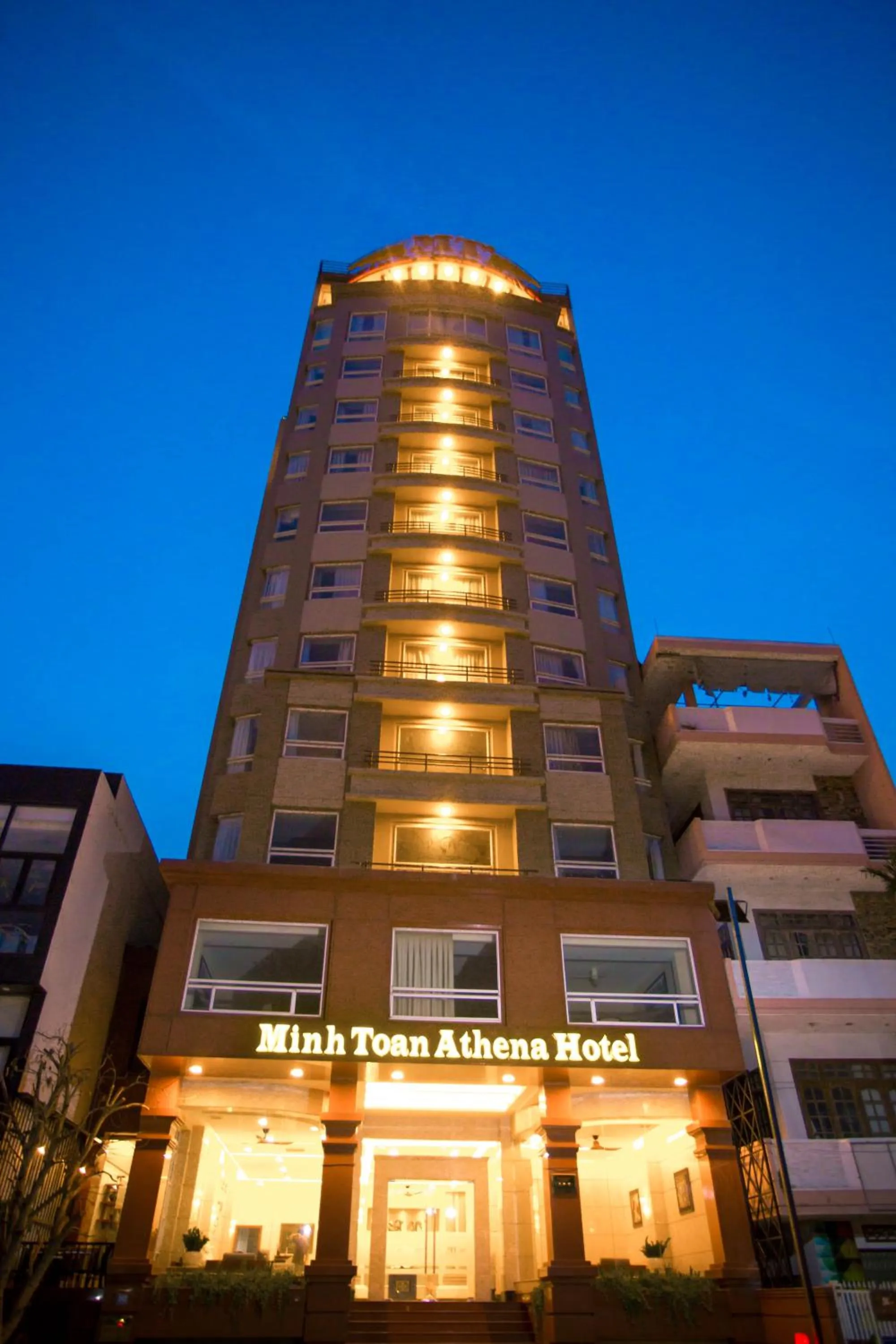 Facade/entrance in Minh Toan Athena Hotel