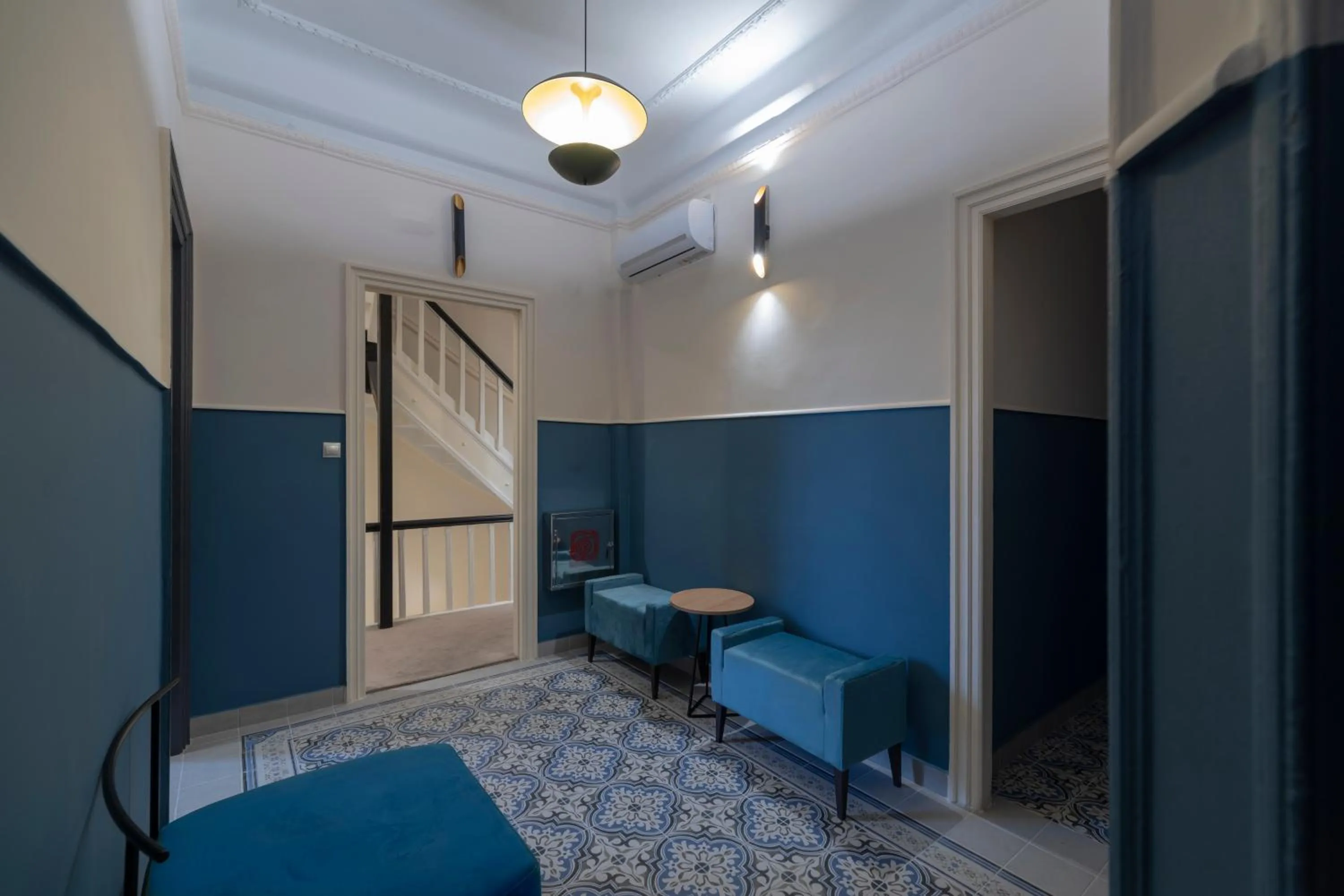 Property building in Athens Market Portrait