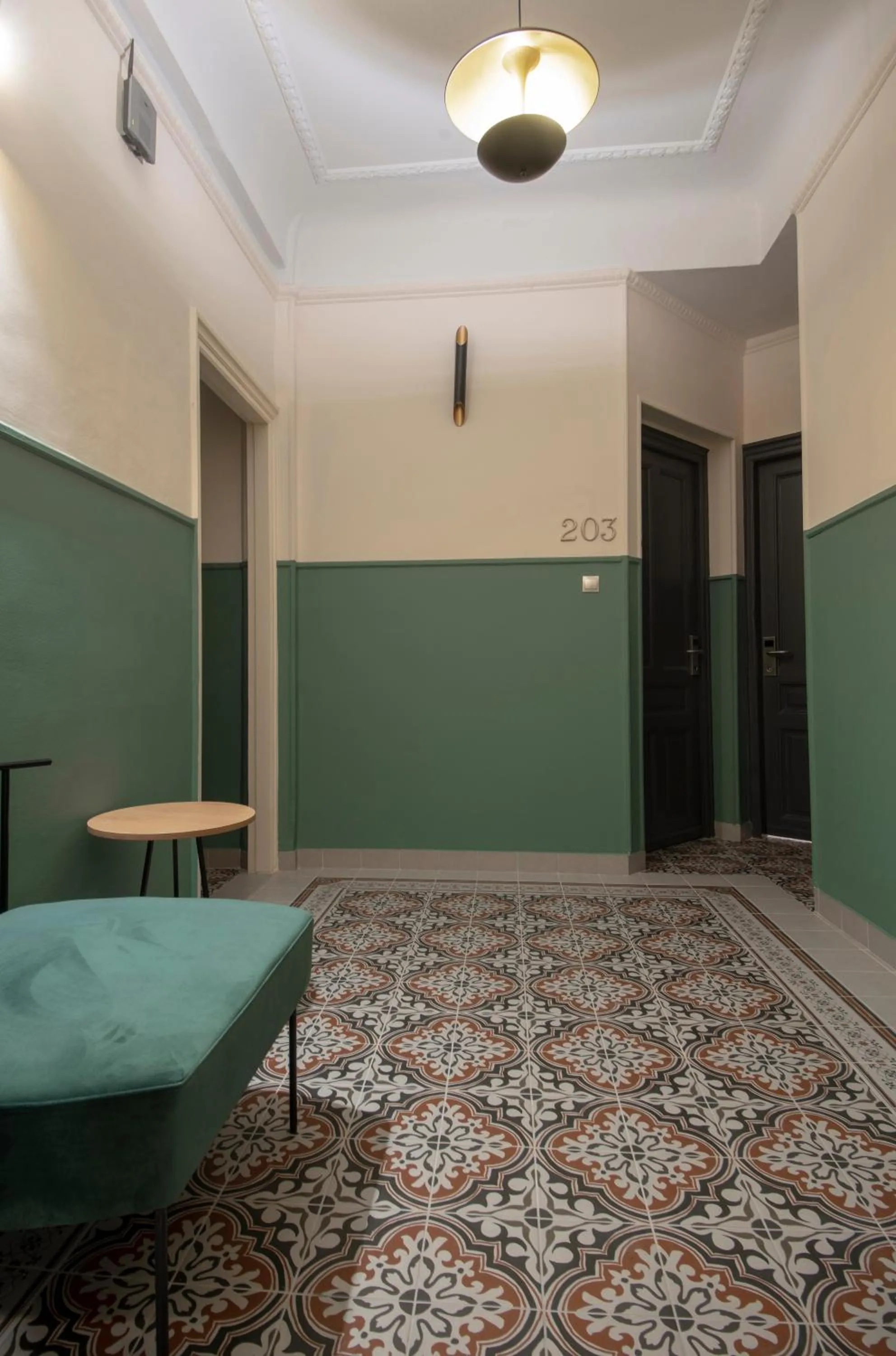 Property building in Athens Market Portrait