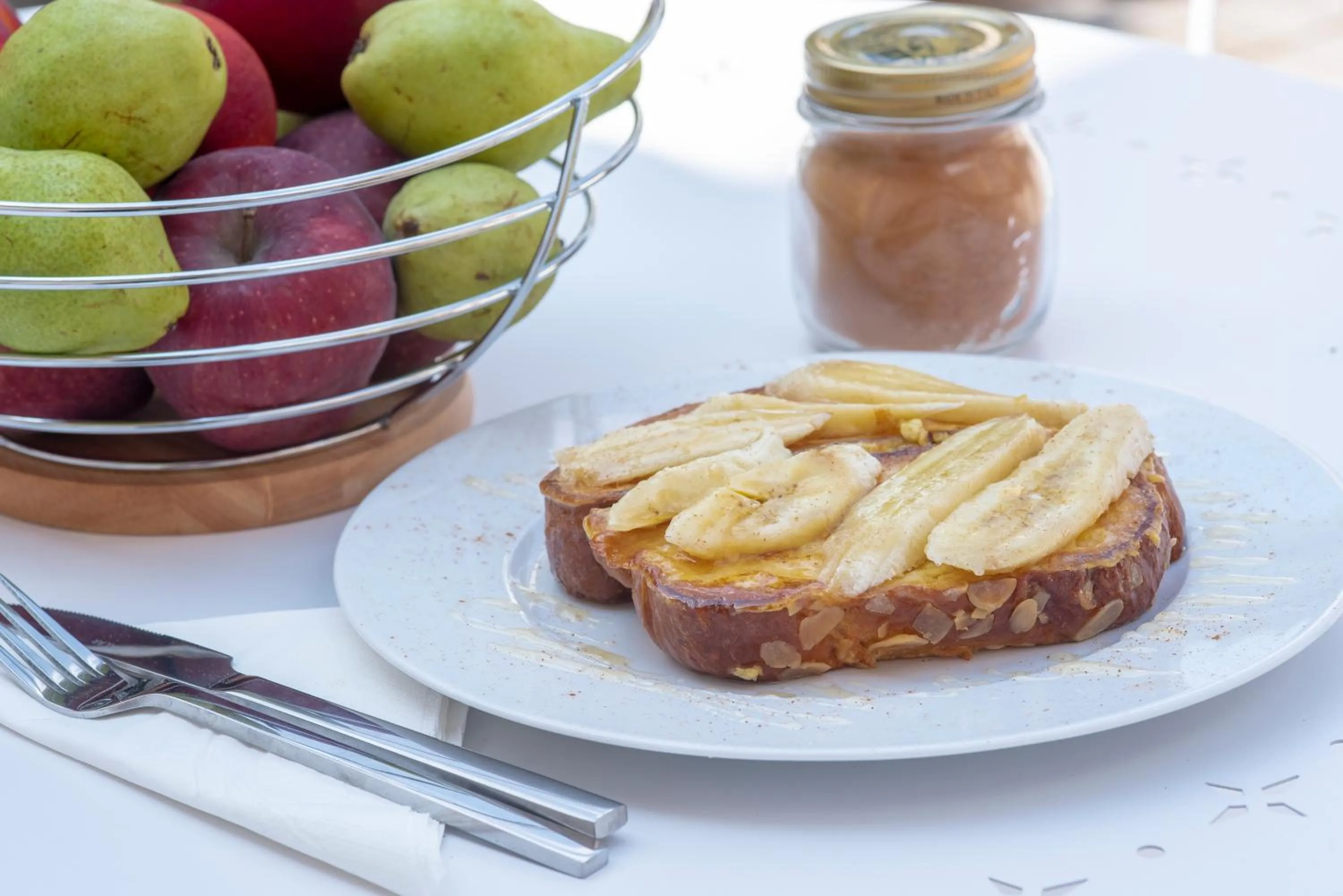 Breakfast in Athens Market Portrait