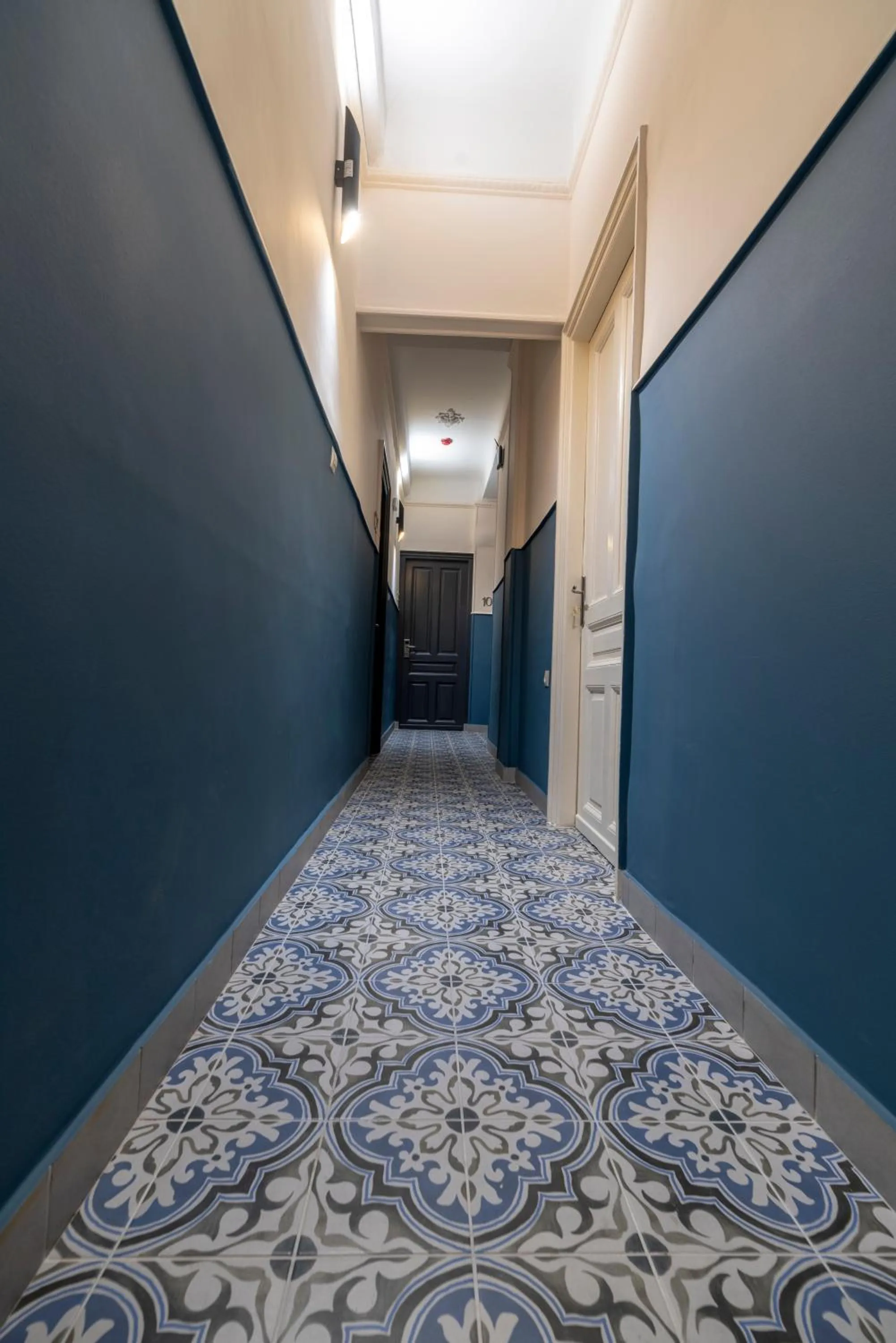 Property building in Athens Market Portrait