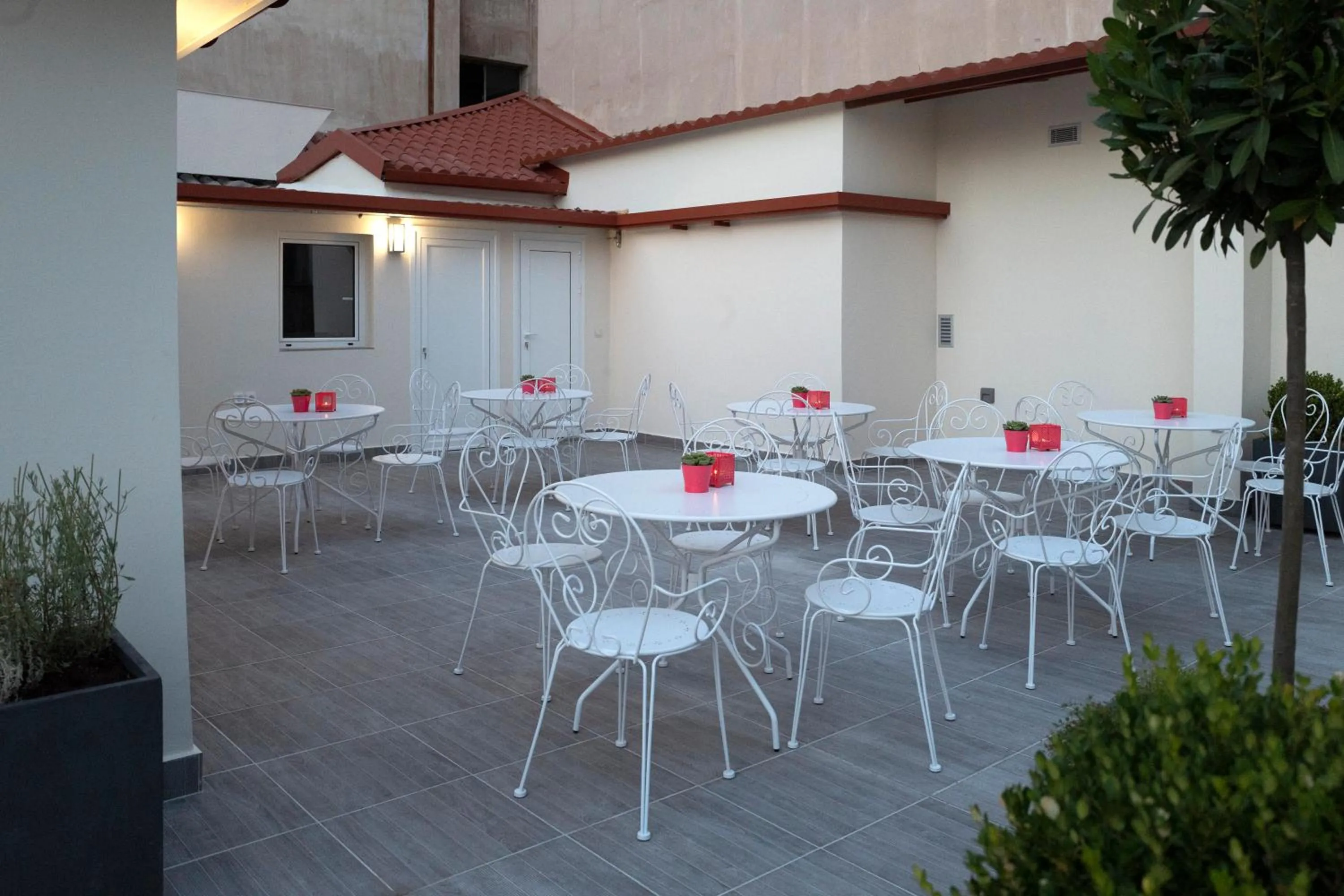 Patio in Athens Market Portrait