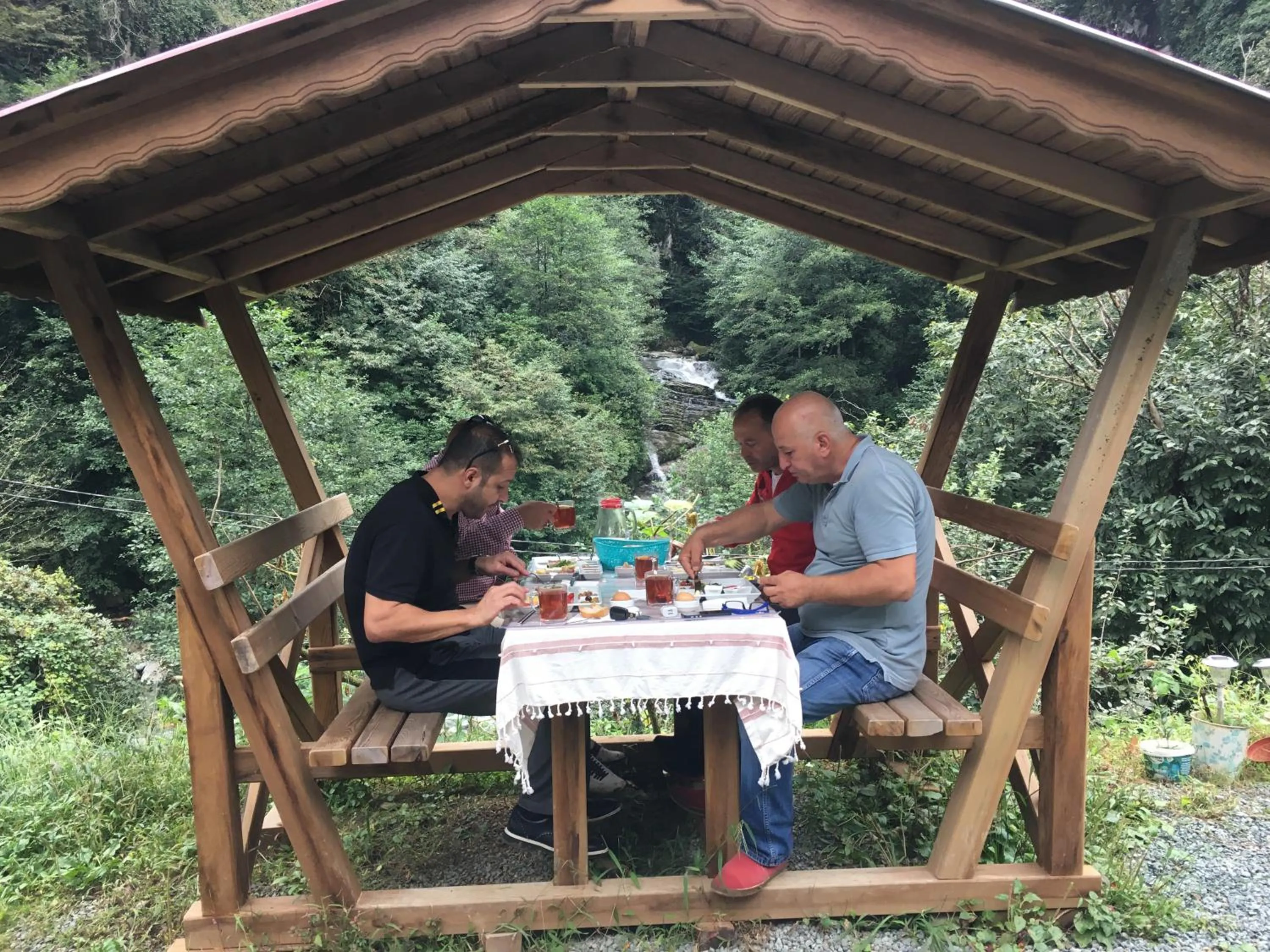 Garden view in Mencuna Konaklari