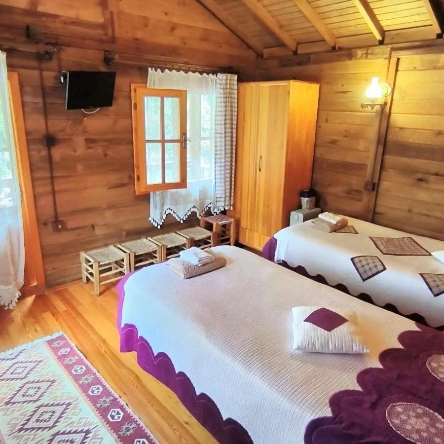 Communal lounge/ TV room, Bed in Mencuna Konaklari