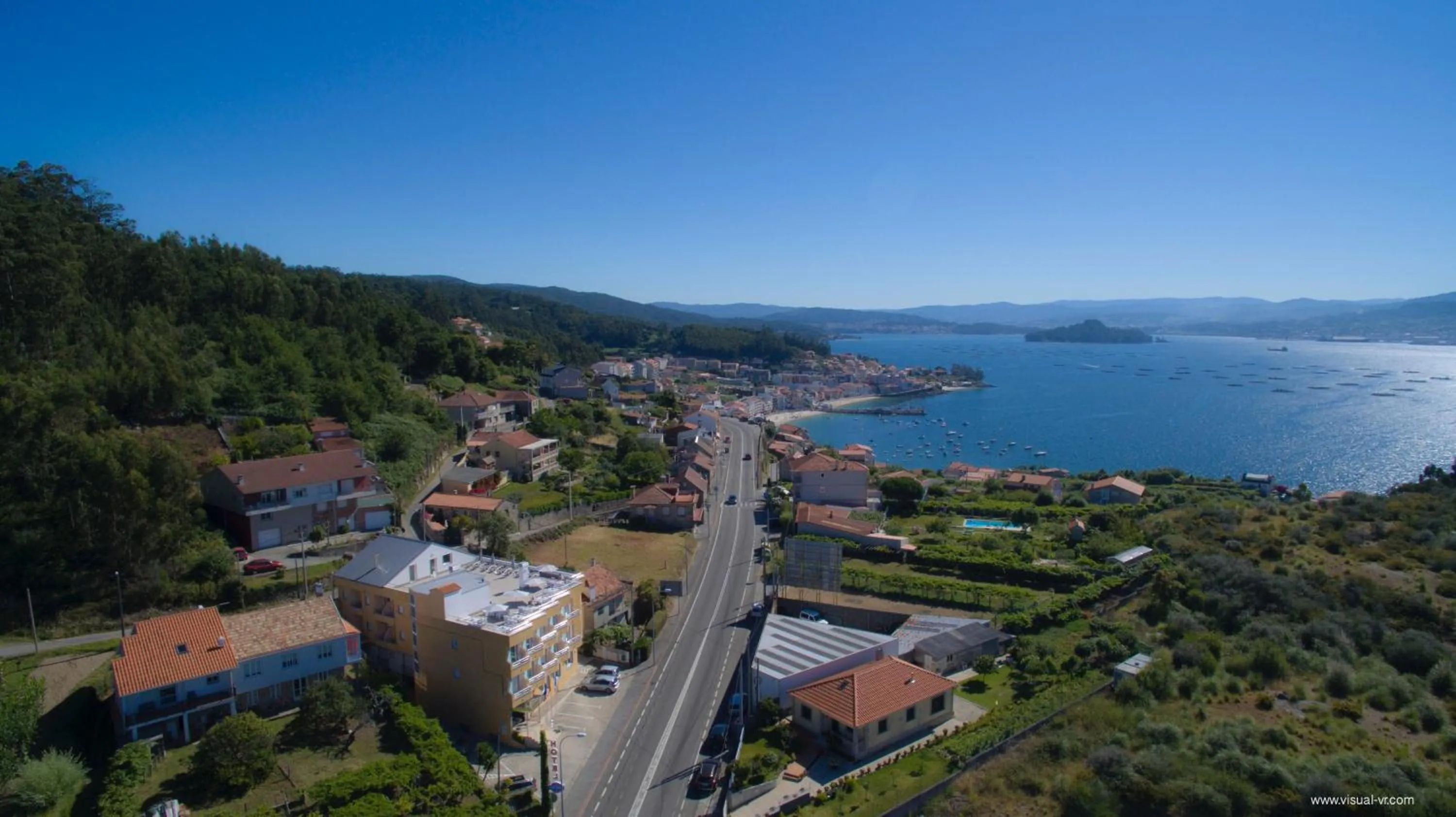 Bird's eye view in Hotel Ancora SANXENXO