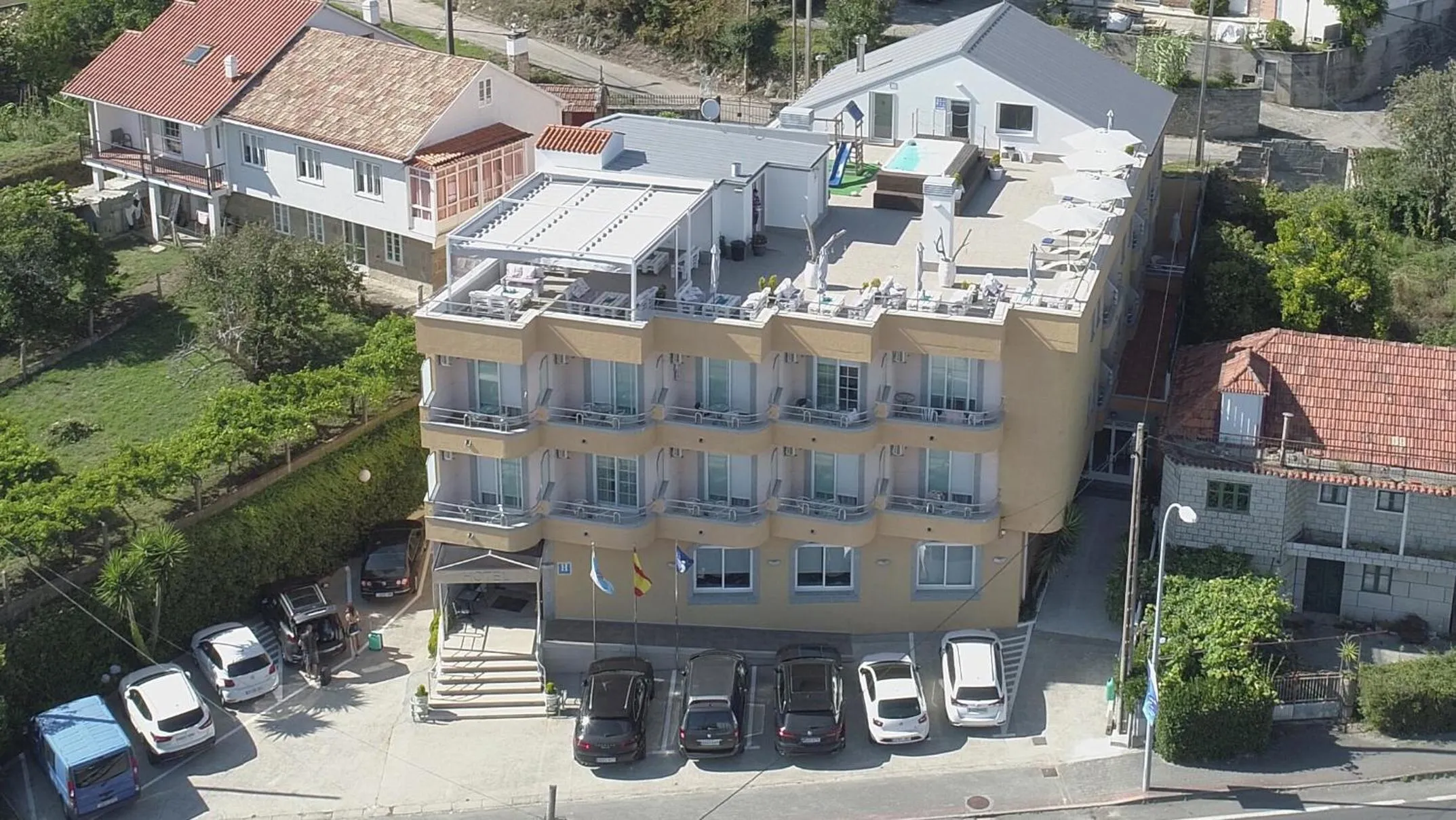 Bird's eye view in Hotel Ancora SANXENXO