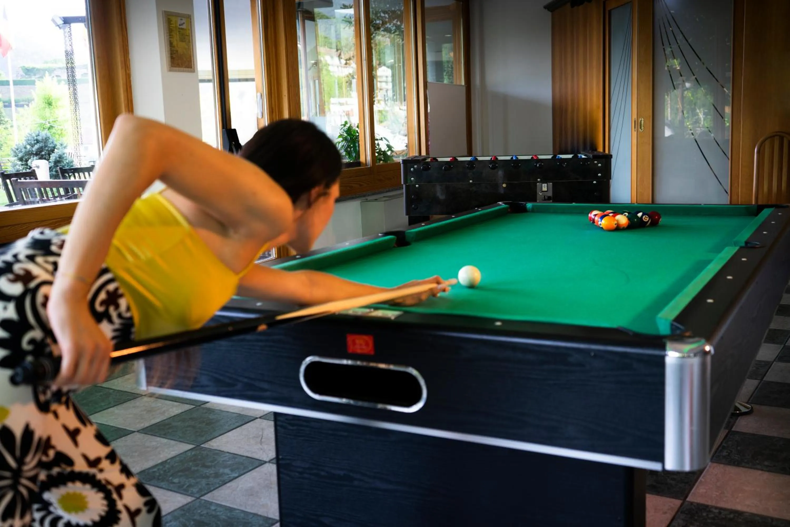 Billiard in Hotel Pian del Sole